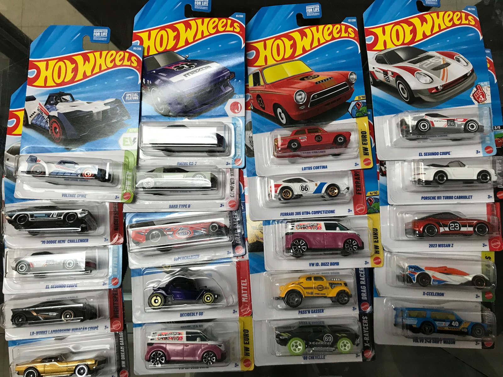 LOT OF 20 SEALED HOT WHEELS CARS IN ORIGINAL PACKAGING: Prices are in Canadian dollars