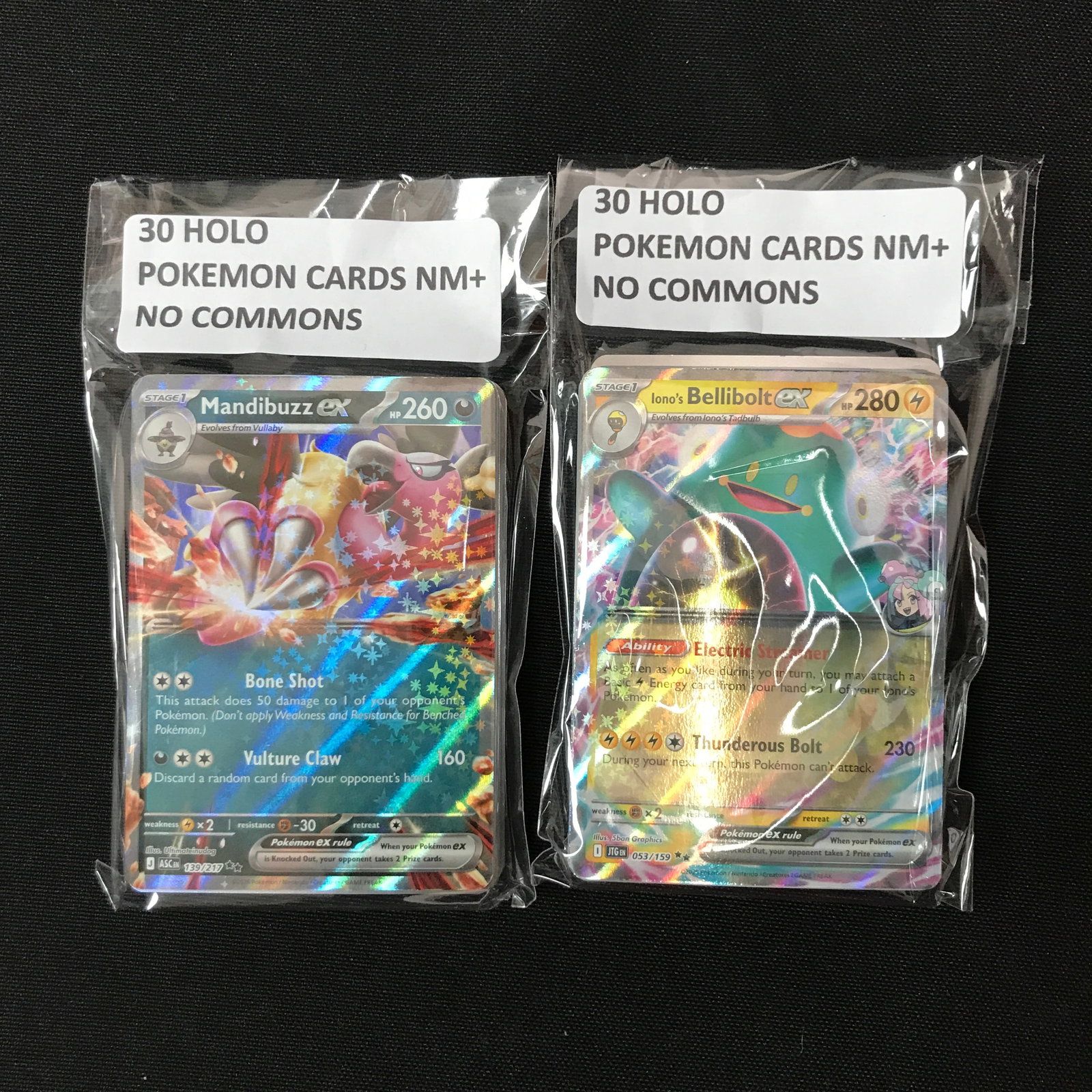 LOT OF 60 POKEMON TCG TRADING CARDS - HOLOS ONLY NO COMMONS: Prices are in Canadian dollars