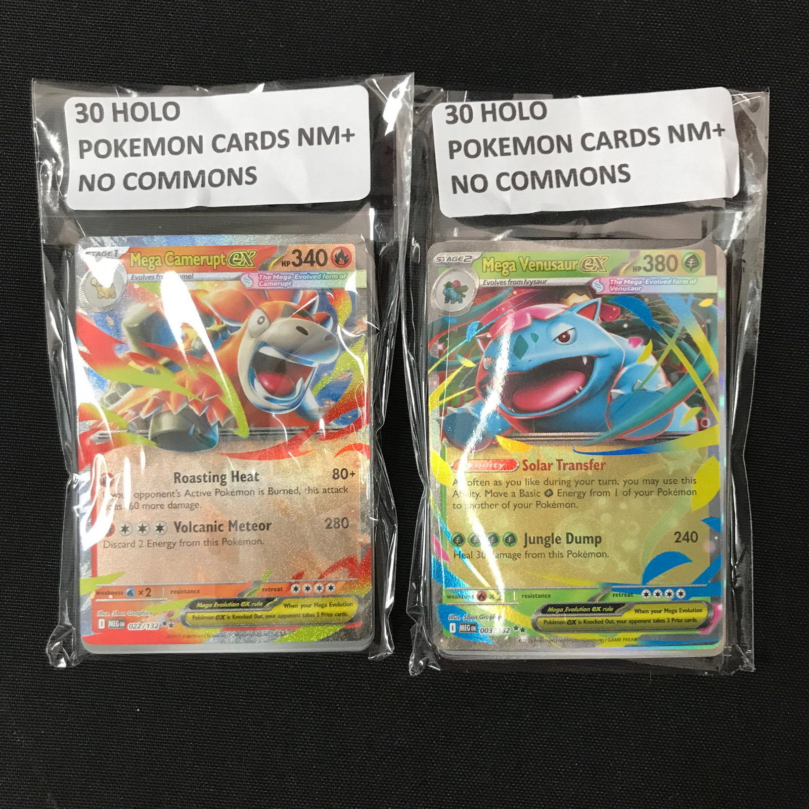 LOT OF 60 POKEMON TCG TRADING CARDS - HOLOS ONLY NO COMMONS: Prices are in Canadian dollars