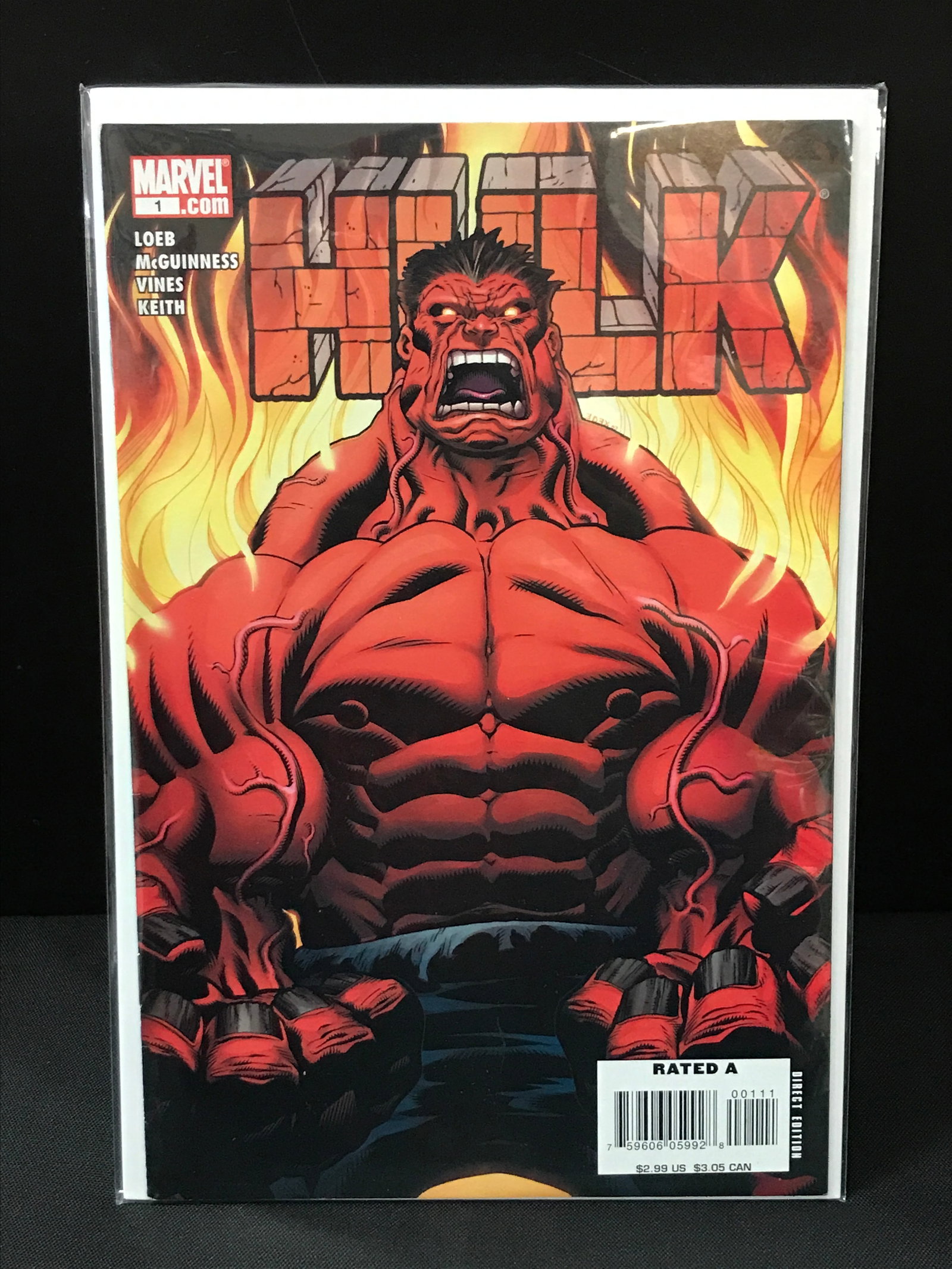 HULK NO.1 (1ST APP RED HULK) - MARVEL COMICS: Prices are in Canadian dollars