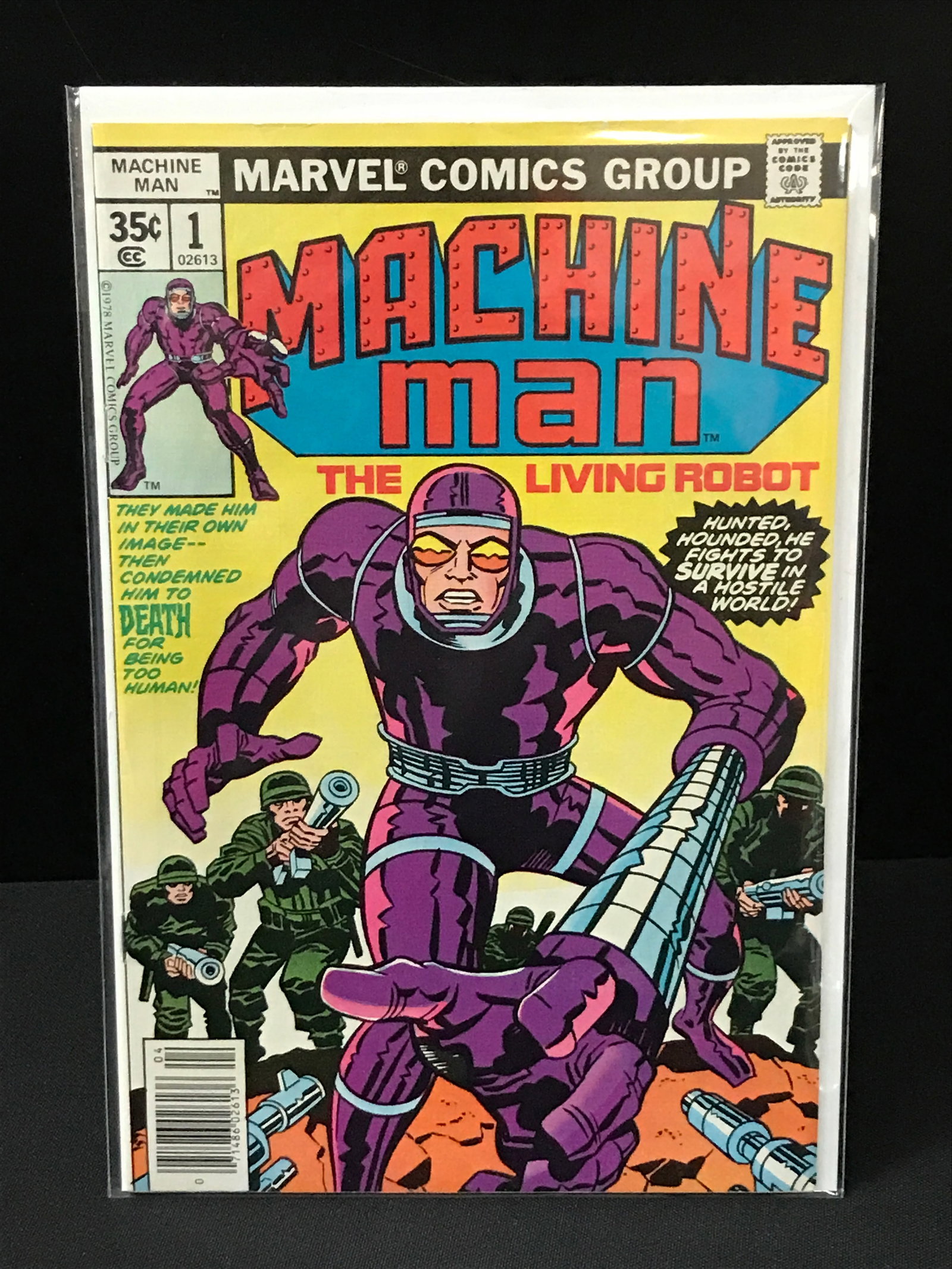MACHINE MAN #1 - MARVEL COMICS: Prices are in Canadian dollars