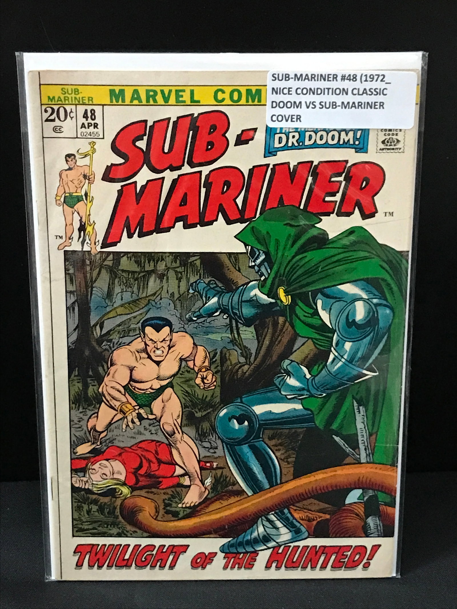 SUB-MARINER #48 (1972) - MARVEL COMICS: Prices are in Canadian dollars