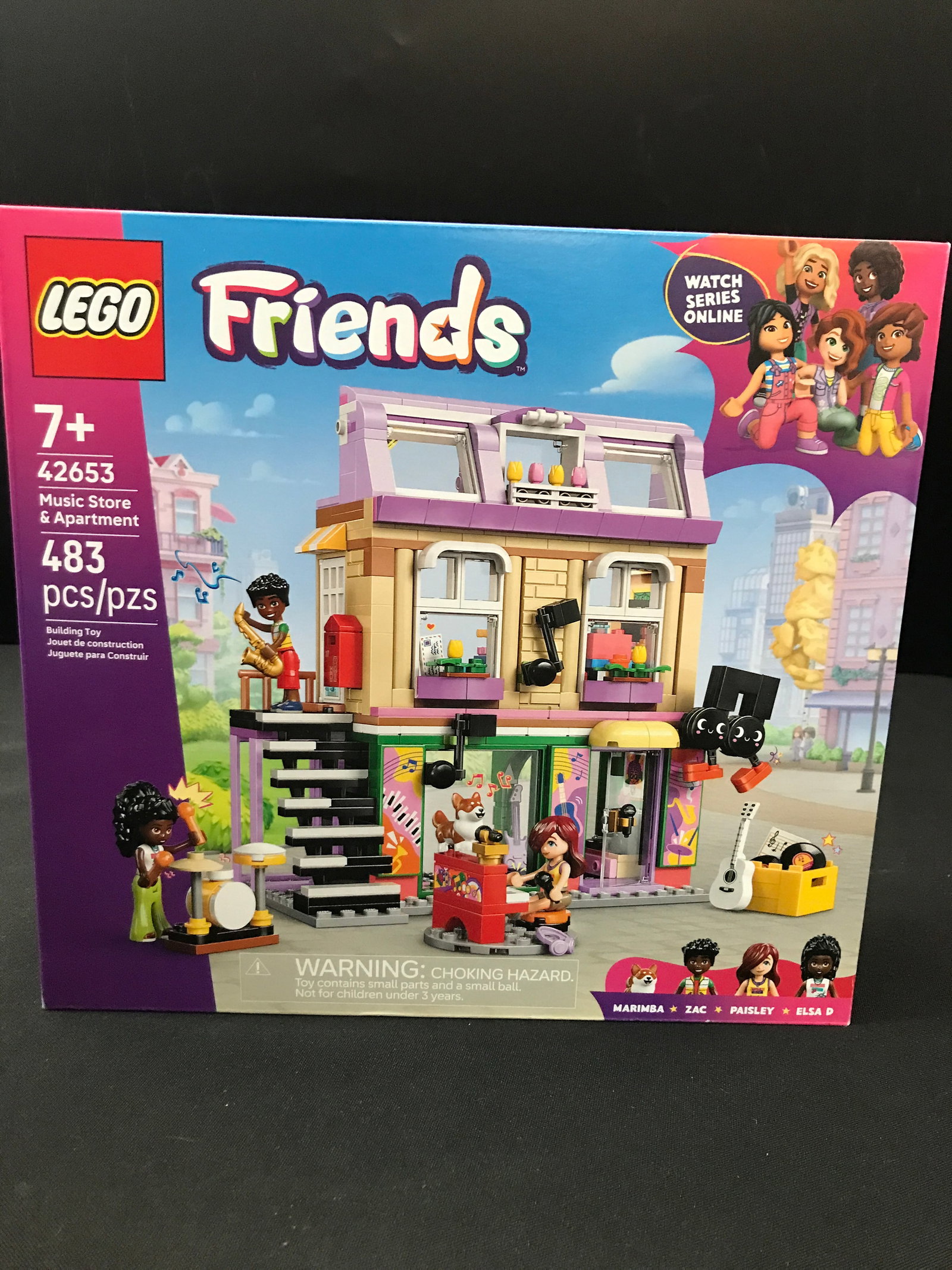 LEGO FRIENDS #42653 MUSIC STORE & APARTMENT SEALED IN ORIGINAL PACKAGING: Prices are in Canadian dollars