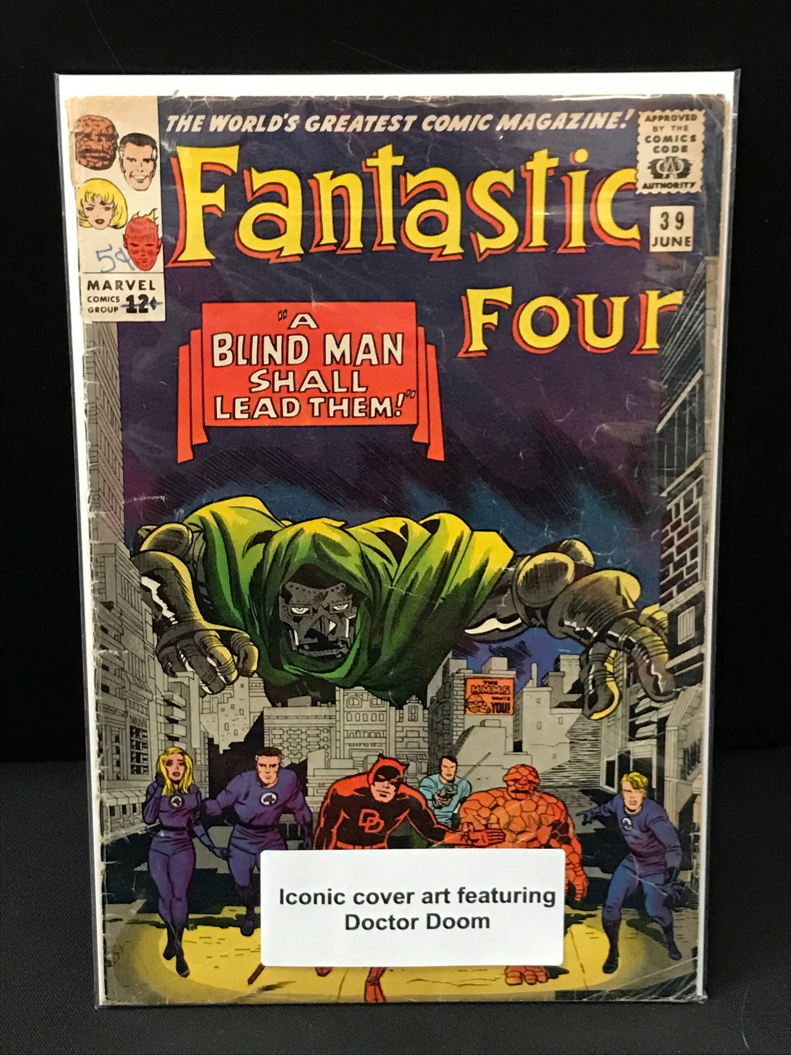 MARVEL COMICS NO.39 FANTASTIC FOUR (DOCTOR DOOM COVER): Prices are in Canadian dollars