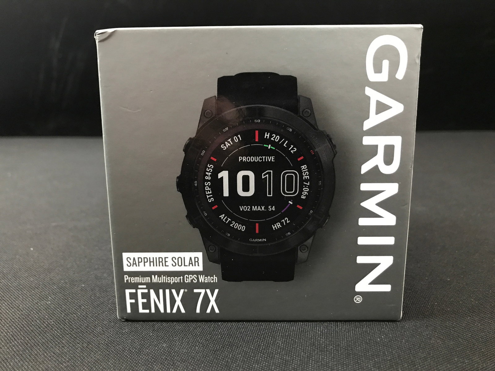 GARMIN SAPPHIRE SOLAR PREMIUM MULTISPORT GPS WATCH FENIX 7X IN ORIGINAL PACKAGING: Prices are in Canadian dollars