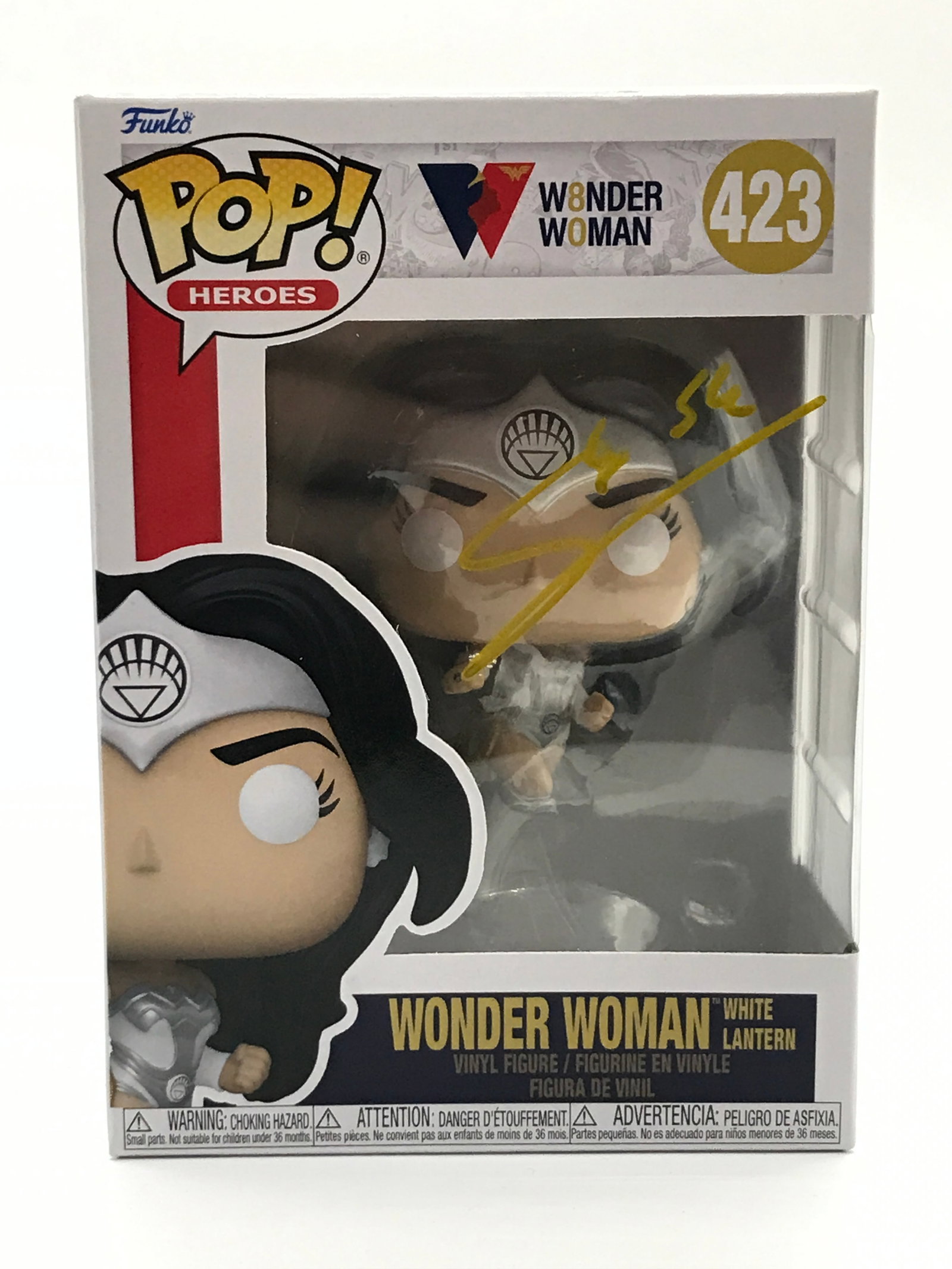 GAL GADOT SIGNED WONDER WOMAN FUNKO POP - KB COA: Prices are in Canadian dollars
