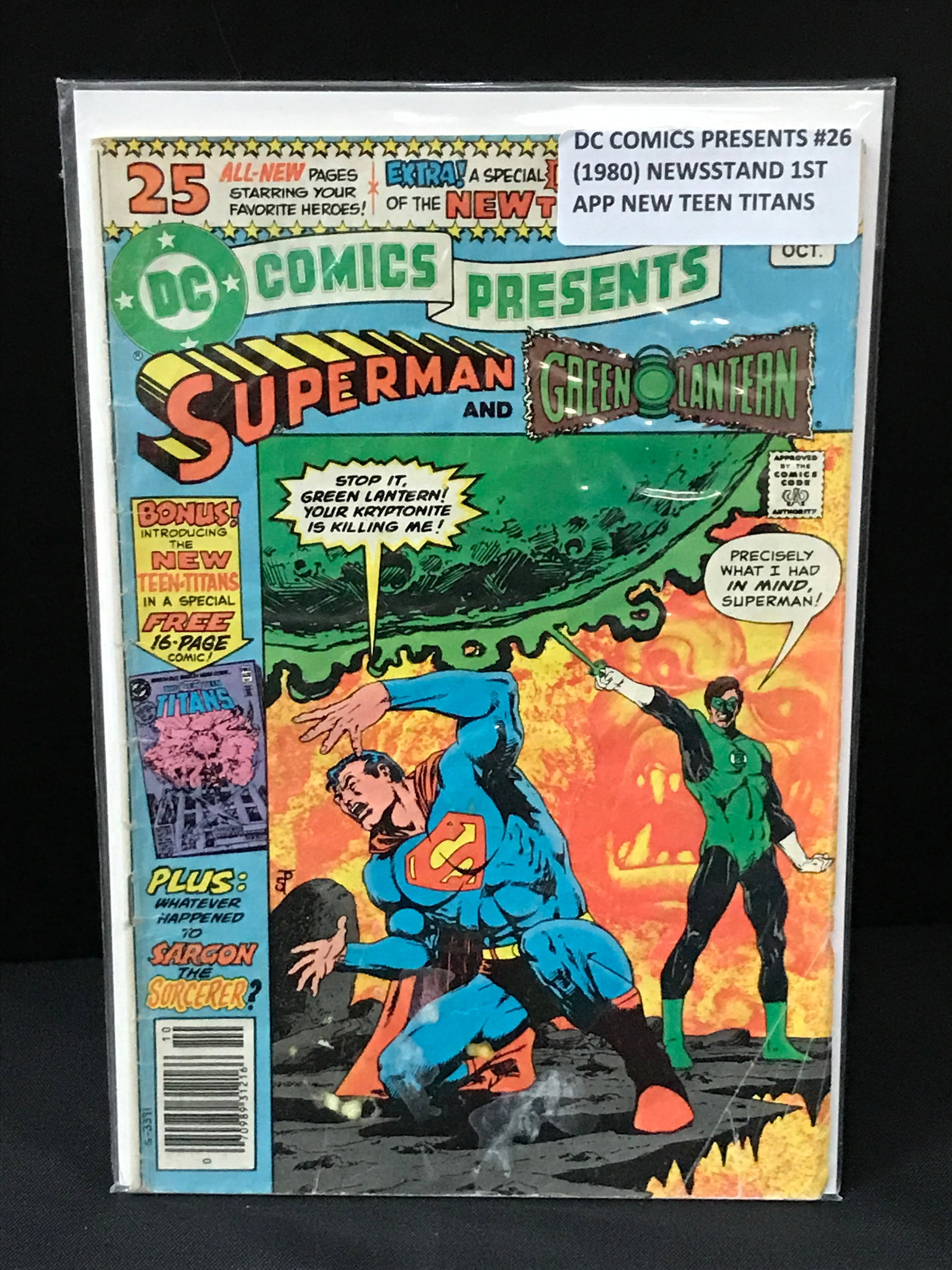 DC COMICS PRESENTS #26 (1980) 1ST APP NEW TEEN TITANS - DC COMICS: Prices are in Canadian dollars