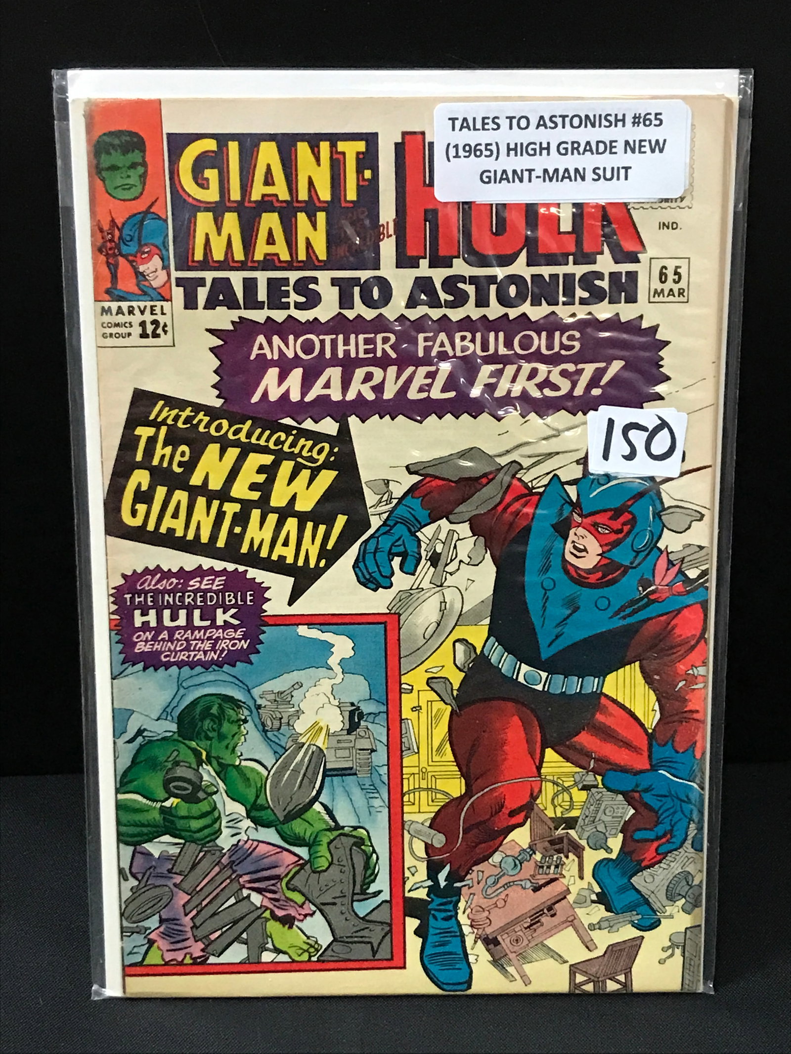 TALES TO ASTONISH #65 (1965) NEW GIANT MAN SUIT - MARVEL COMICS: Prices are in Canadian dollars