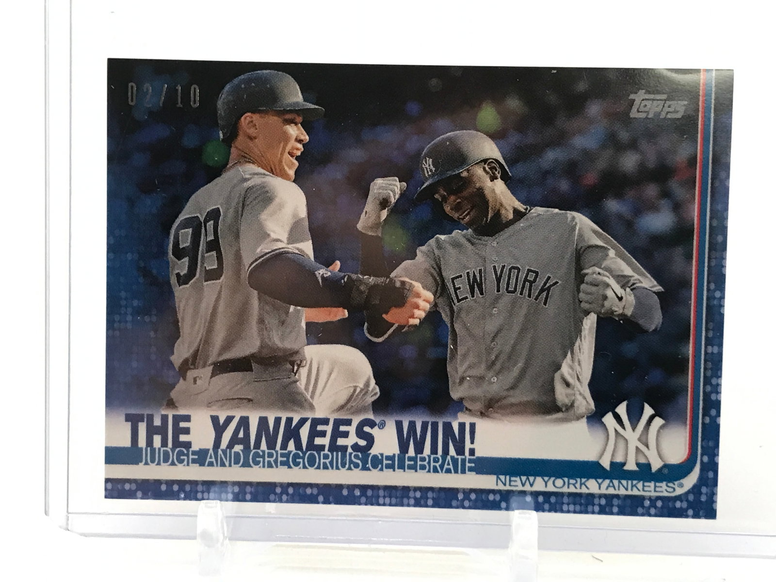 2019 TOPPS SERIES 1 NO.14 JUDGE AND GREGORIUS: Prices are in Canadian dollars
