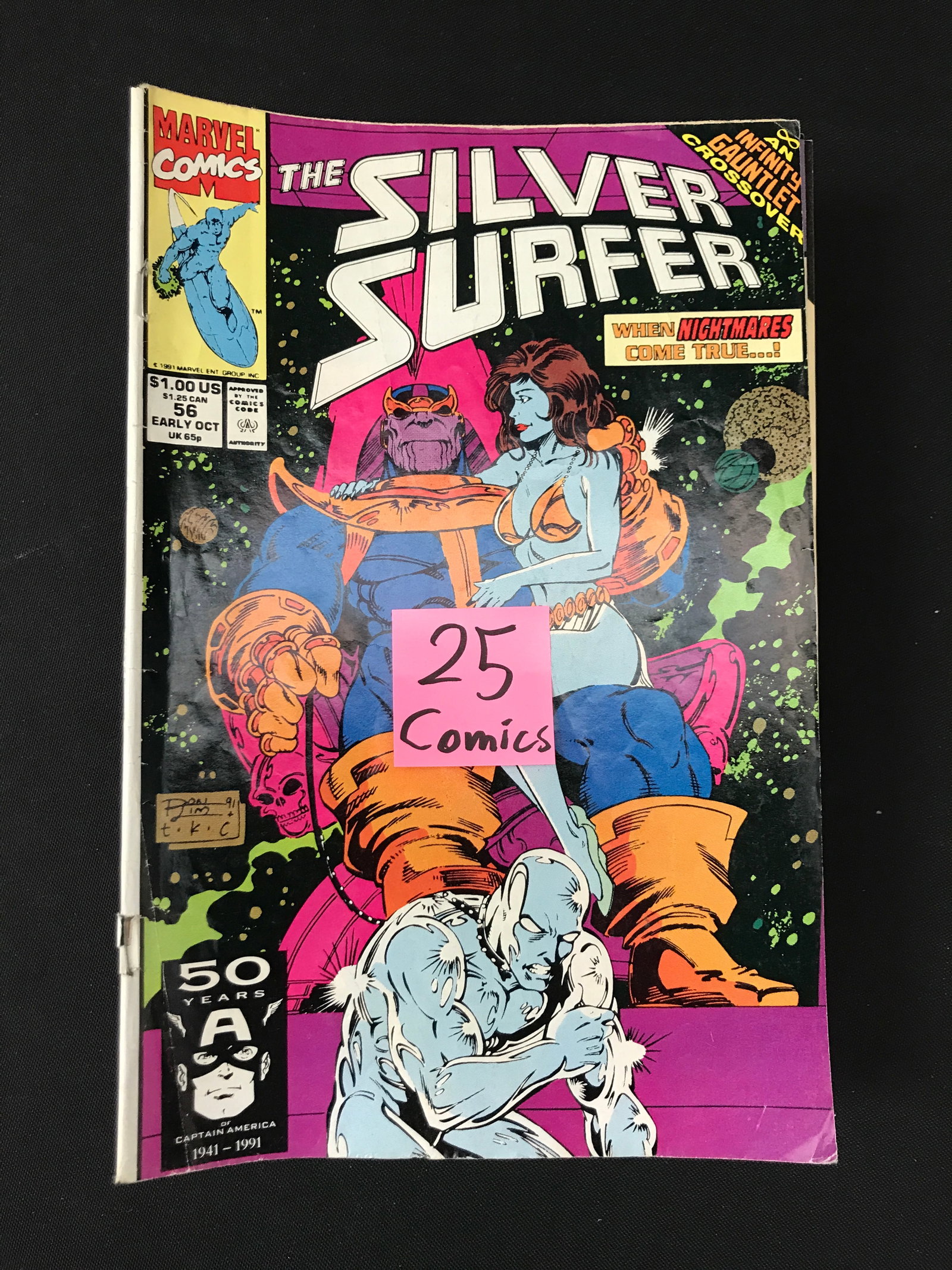 LOT OF 25 COMICS: Prices are in Canadian dollars