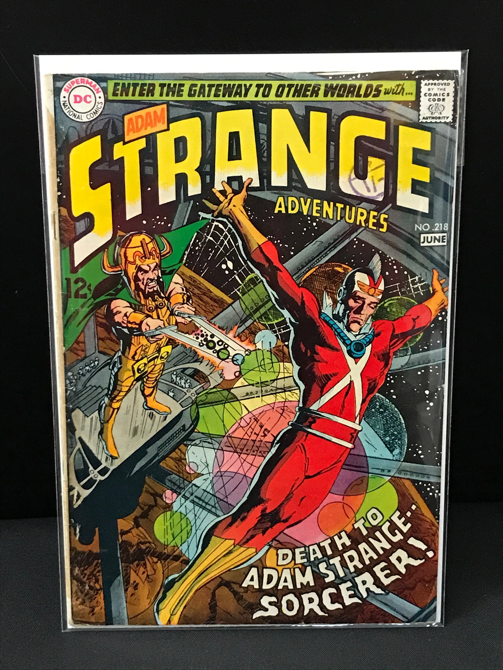 ADAM STRANGE ADVENTURES #218 - DC COMICS: Prices are in Canadian dollars