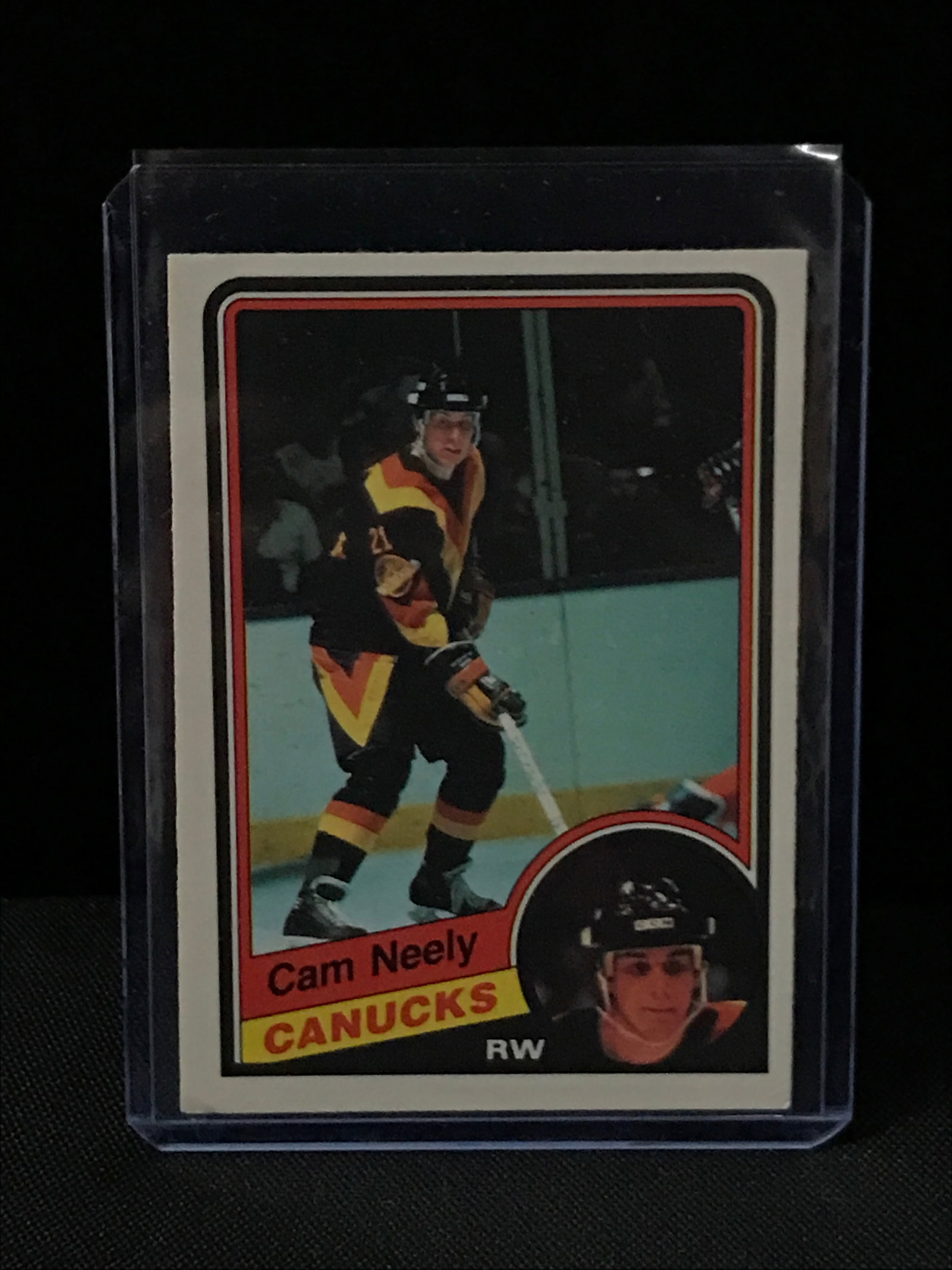 1984 OPC CAM NEELY HOCKEY ROOKIE CARD CARD: Prices are in Canadian dollars