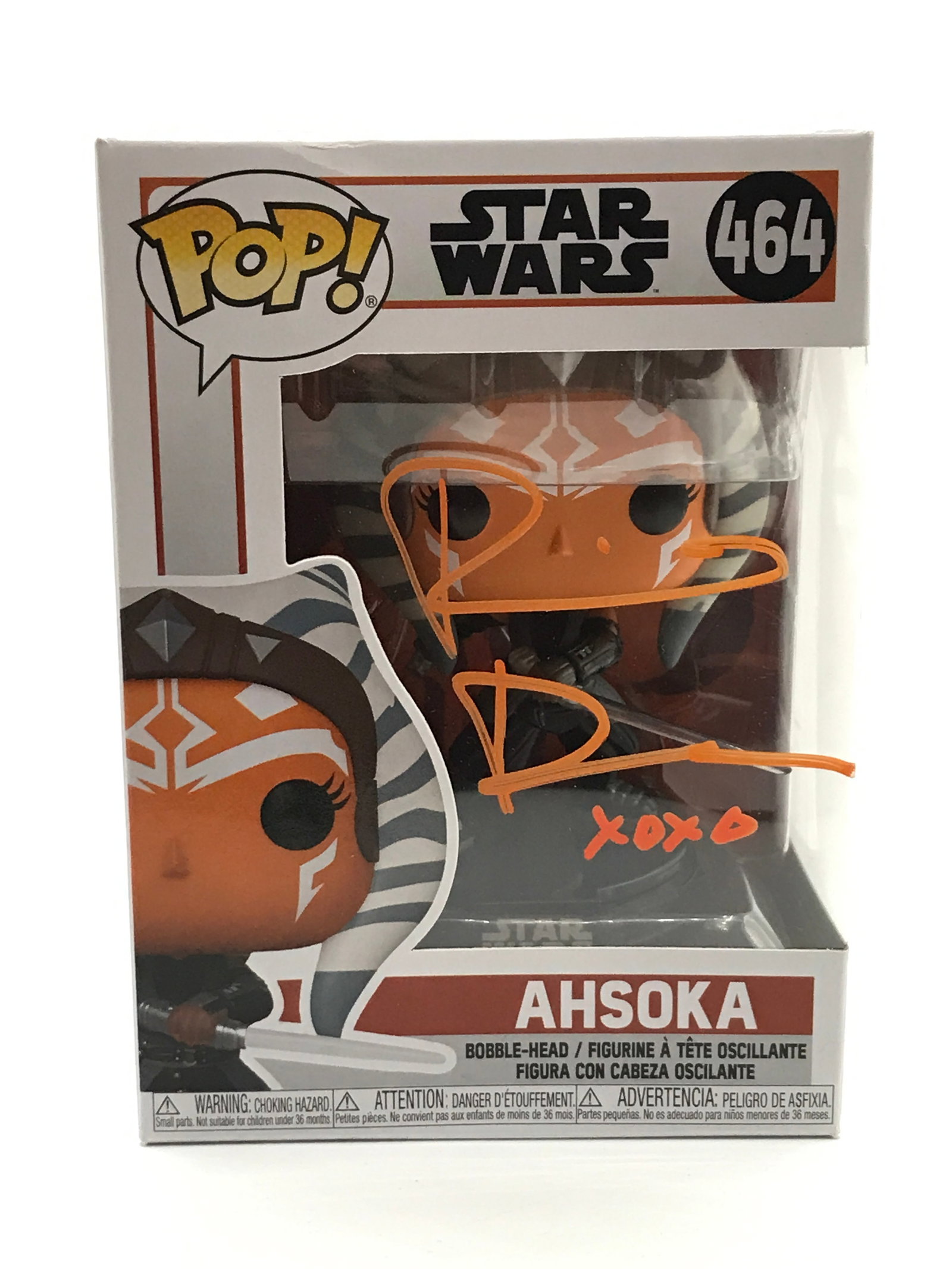 ROSARIO DAWSON SIGNED AHSOKA FUNKO POP - KB COA: Prices are in Canadian dollars