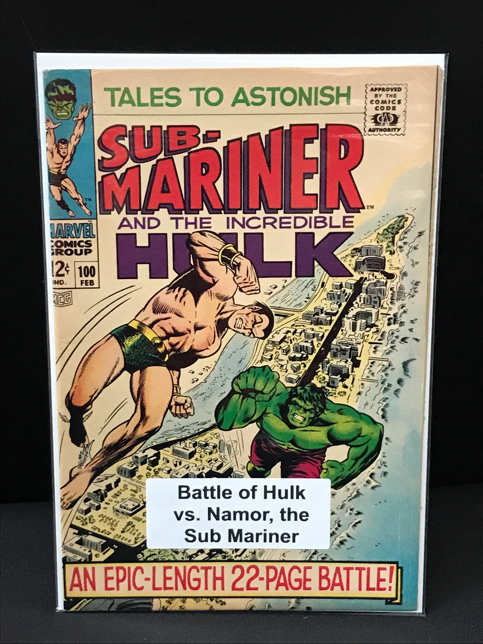 TALES TO ASTONISH #100 - MARVEL COMICS: Prices are in Canadian Dollars