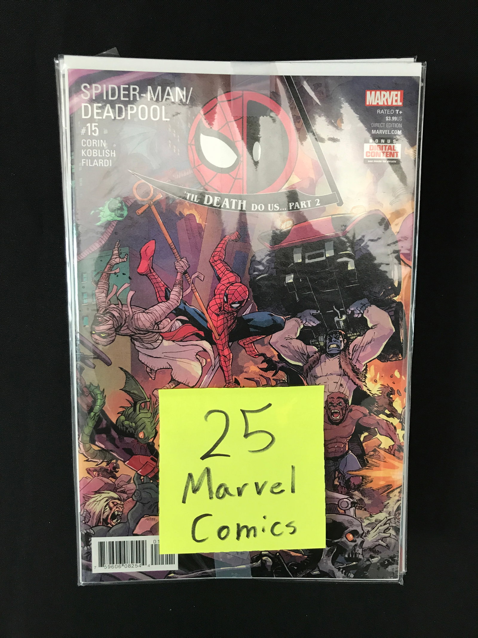 LOT OF 25 MARVEL COMICS (1 of 1)