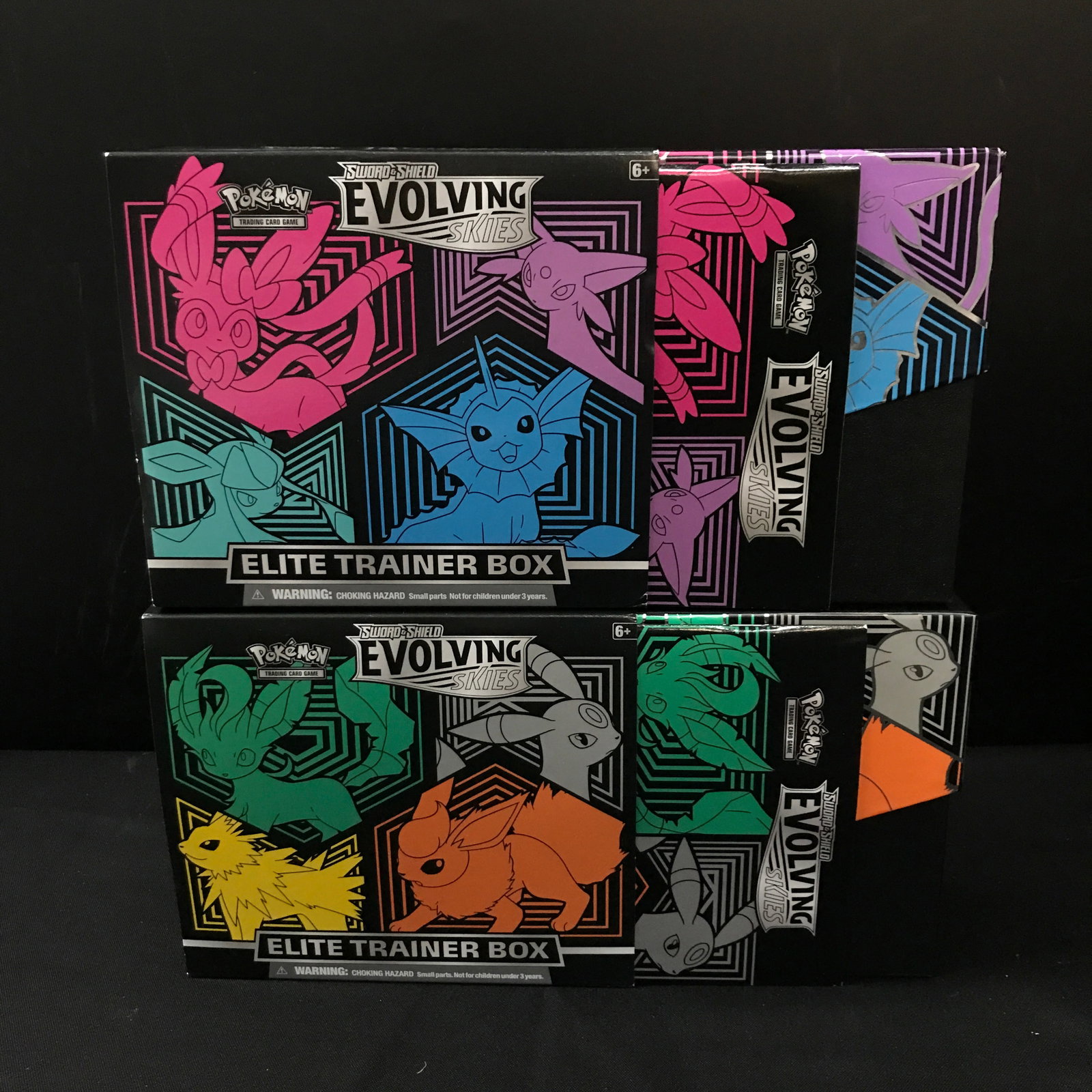 LOT OF 4 POKEMON TCG EVOLVING SKIES BOXES - BULK: Prices are in Canadian dollars