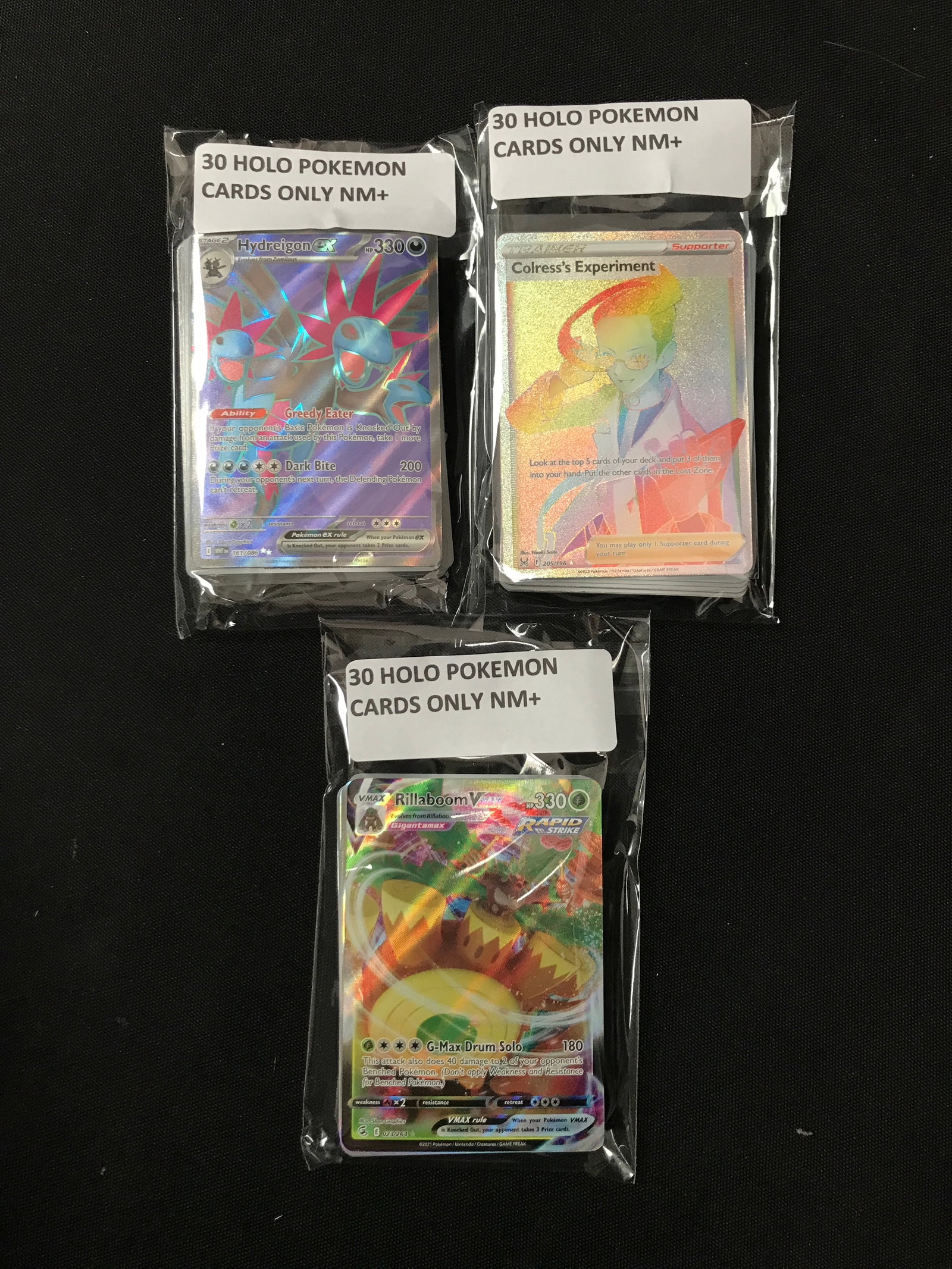 LOT OF 90 POKEMON TCG HOLO TRADING CARDS: Prices are in Canadian dollars