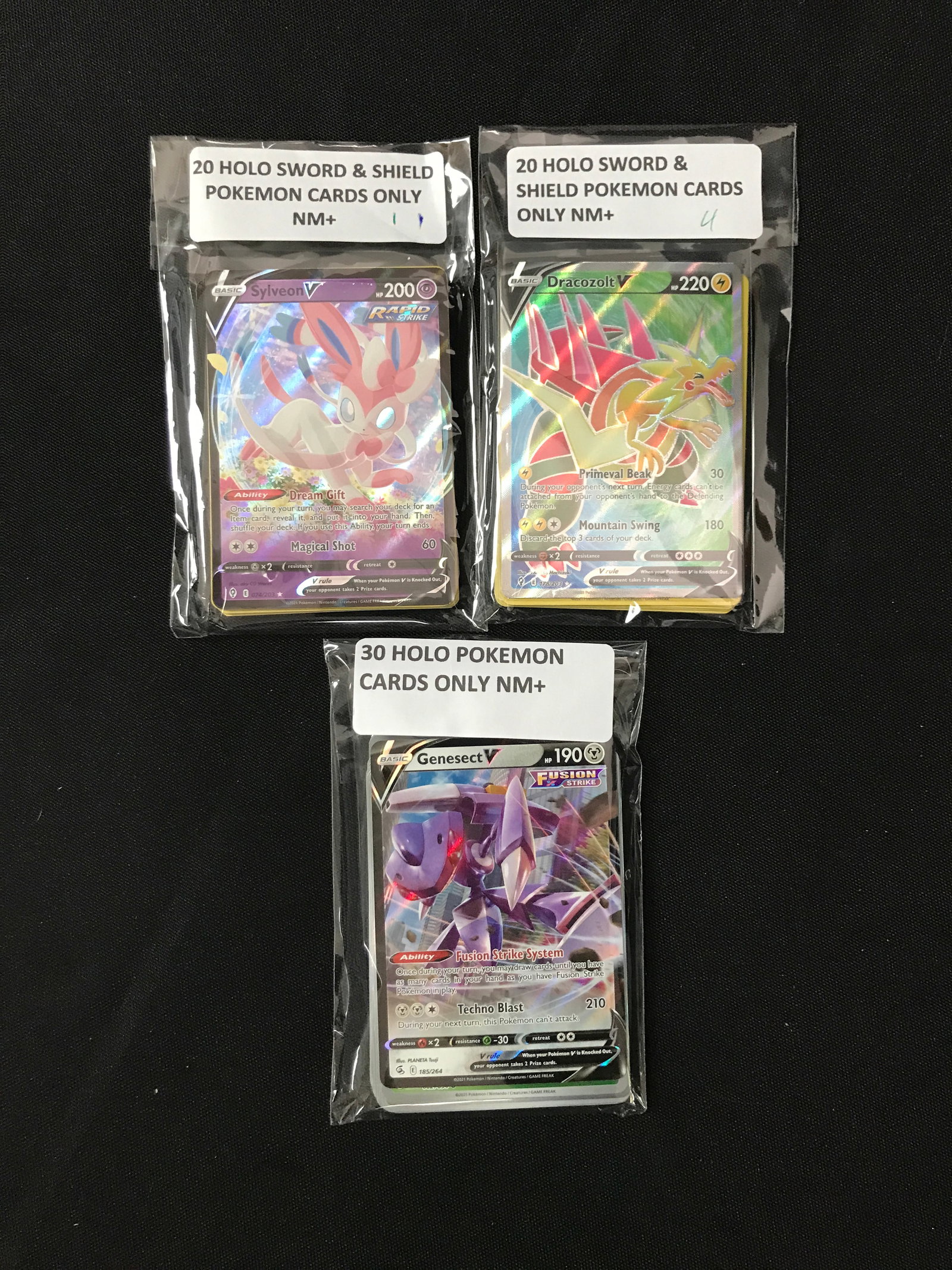 LOT OF 70 POKEMON TCG HOLO TRADING CARDS (1 of 1)