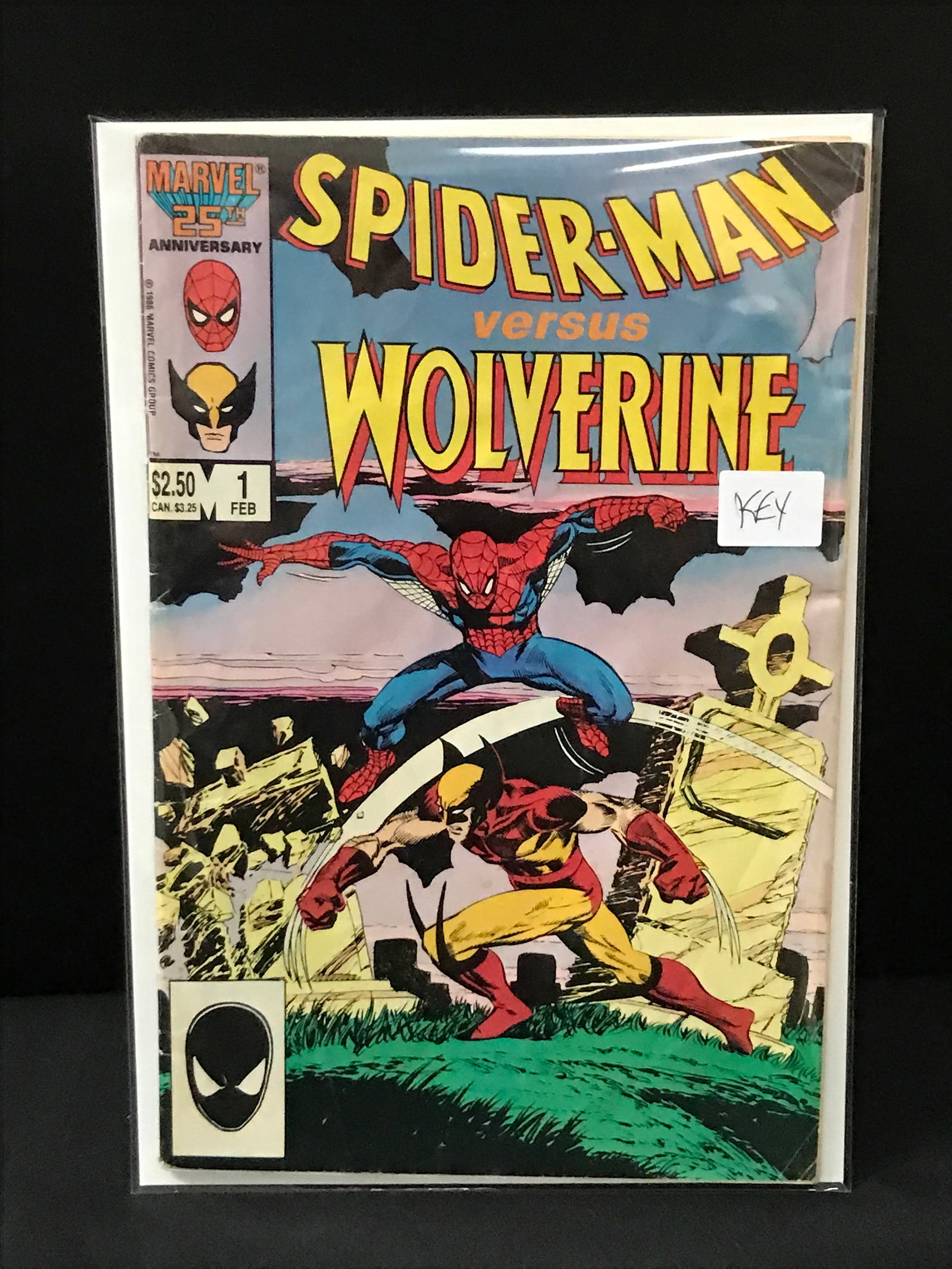 SPIDER-MAN VERSUS WOLVERINE #1- MARVEL COMICS (1 of 1)