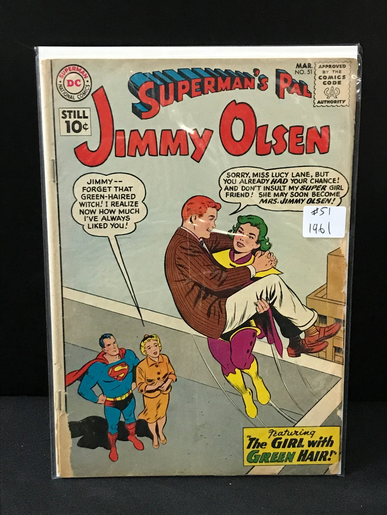 SUPERMAN'S PAL JIMMY OLSEN #51 - DC COMICS (1 of 1)