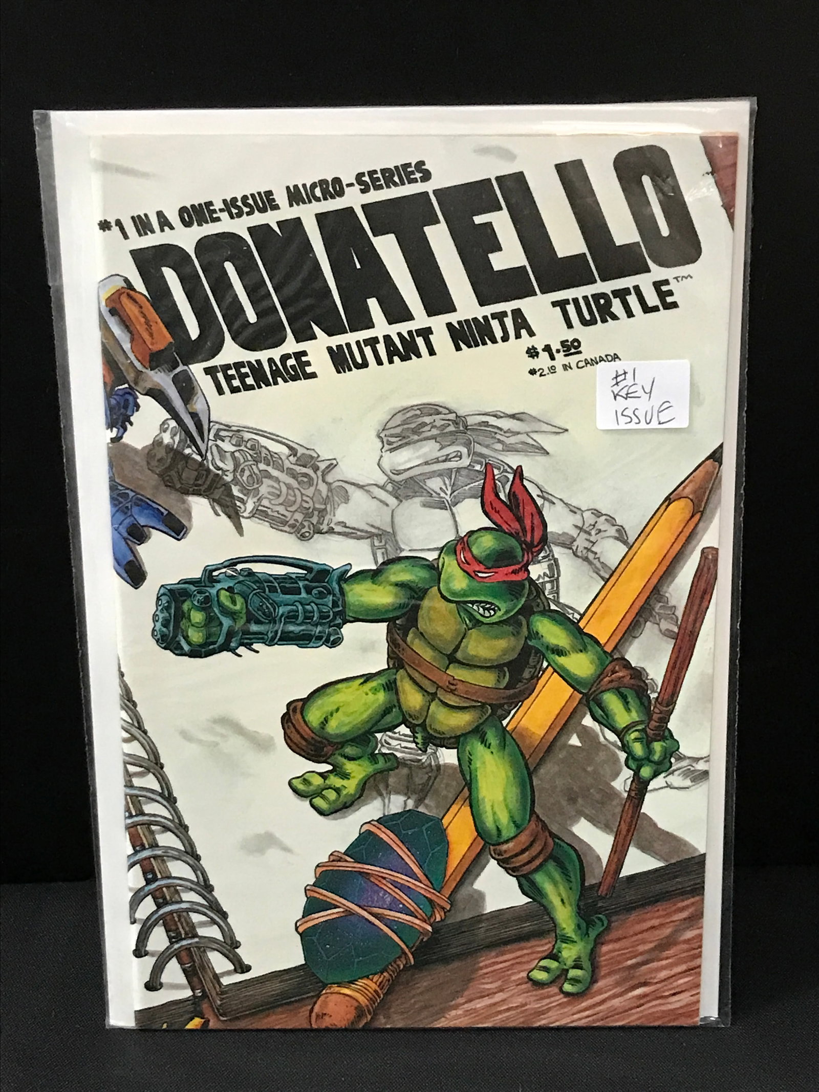 TEENAGE MUTANT NINJA TURTLES DONATELLO #1 - EASTMAN AND LAIRD'S: Prices are in Canadian dollars