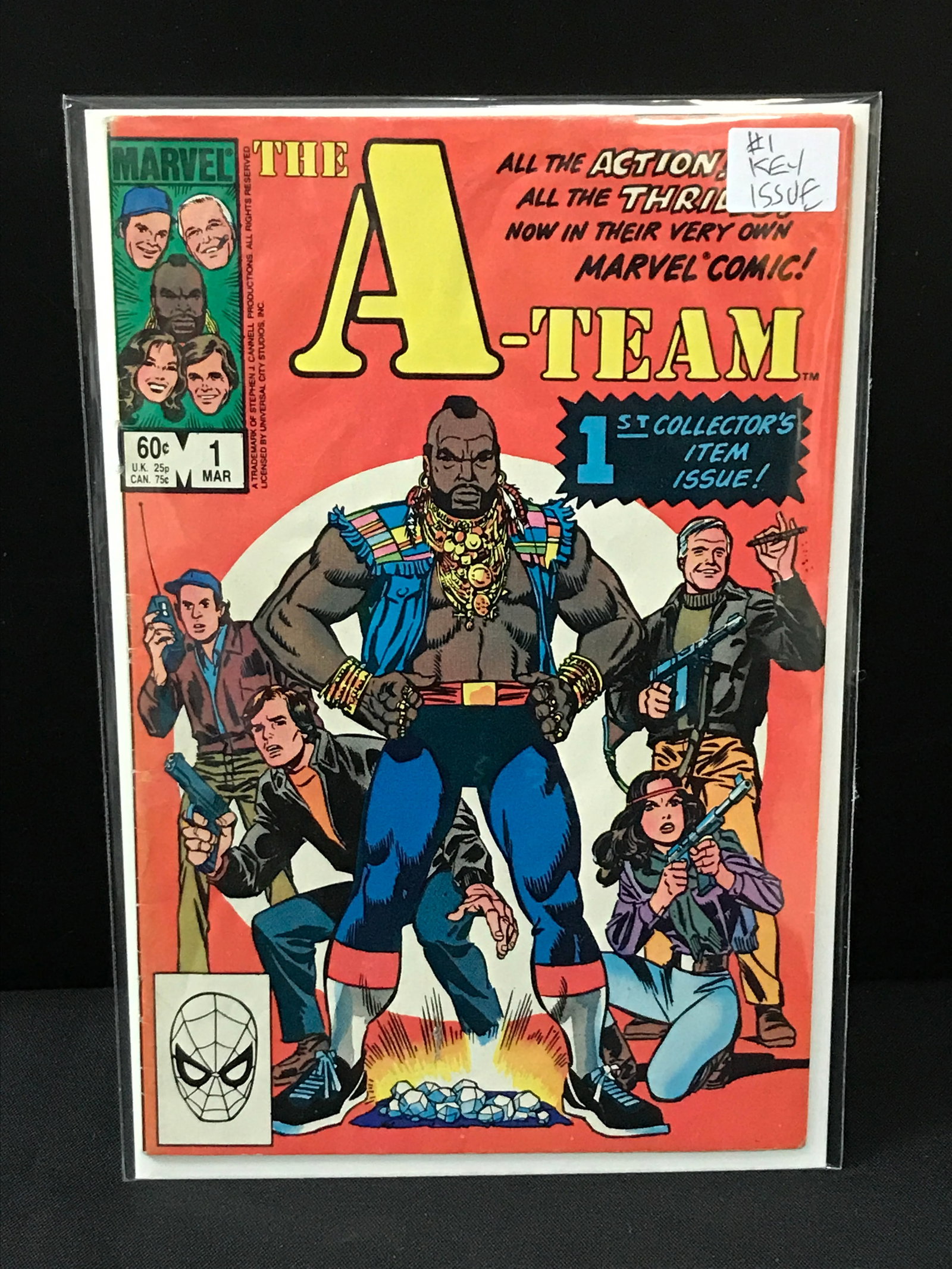 THE A-TEAM #1 - MARVEL COMICS: Prices are in Canadian dollars
