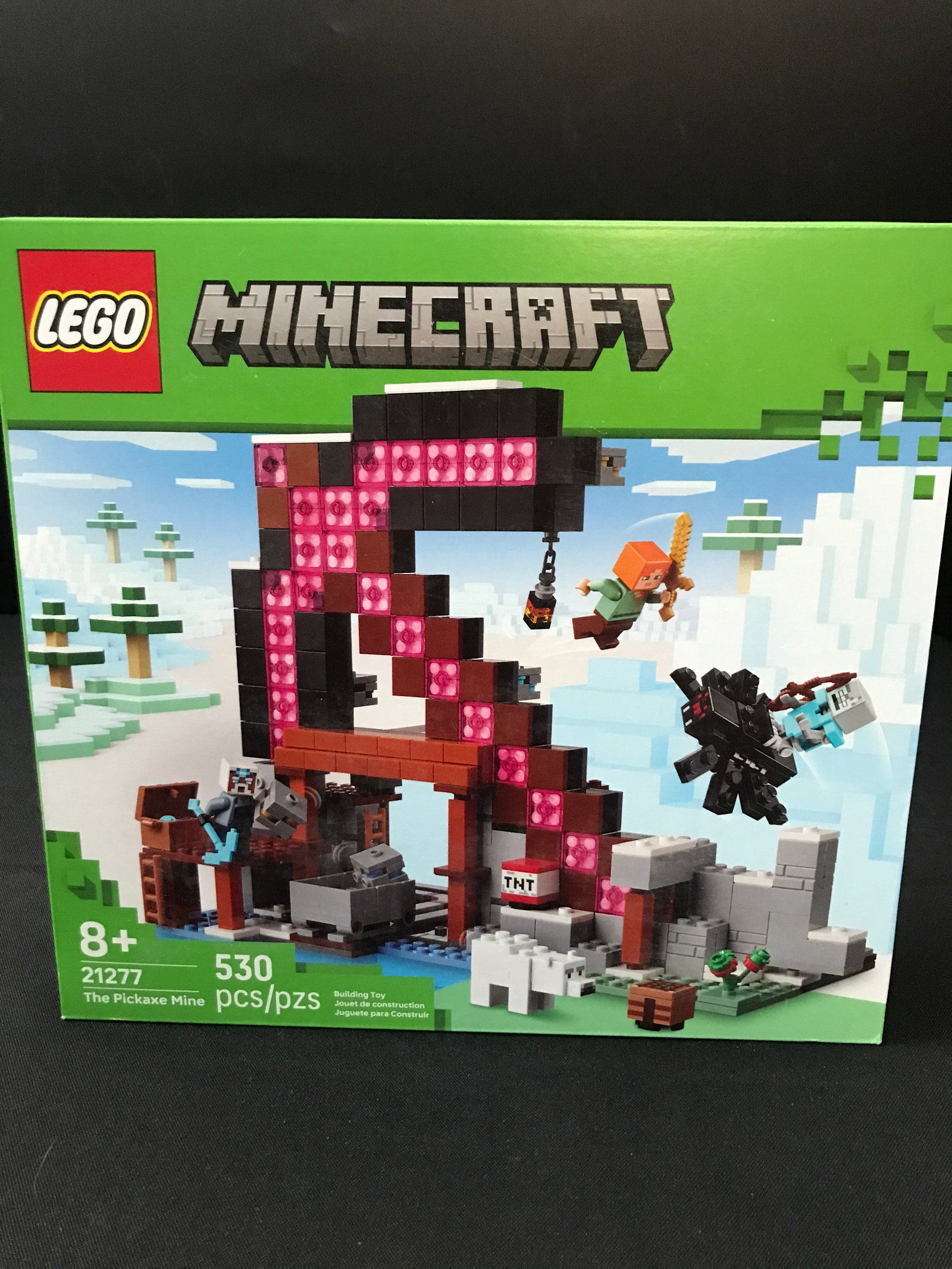 LEGO MINECRAFT #21277 THE PICKAXE MINE SEALED IN ORIGINAL PACKAGING: Prices are in Canadian dollars