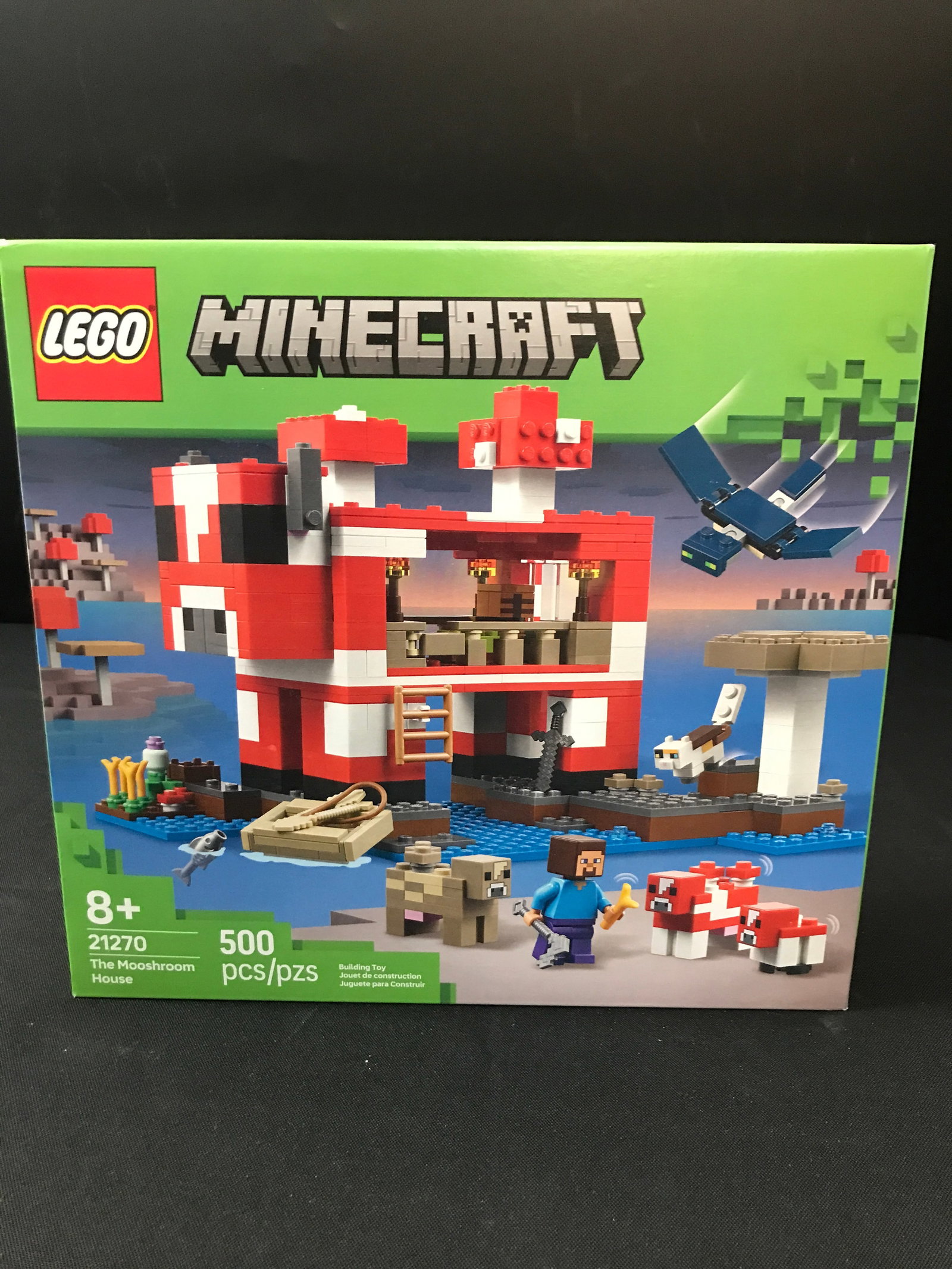 LEGO MINECRAFT #21270 THE MUSHROOM HOUSE SEALED IN ORIGINAL PACKAGING: Prices are in Canadian dollars