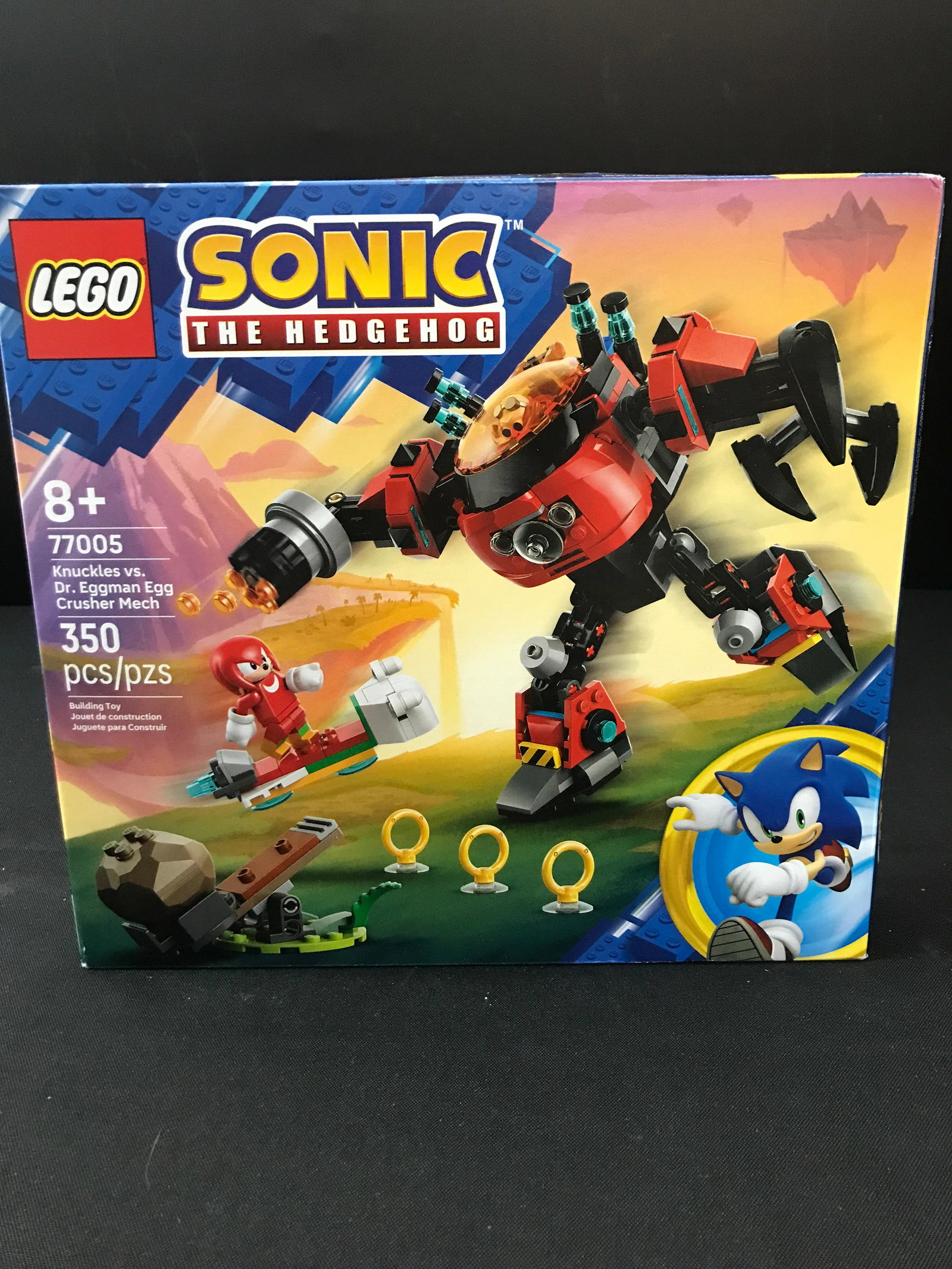 LEGO SONIC THE HEDGEHOG #77005 KNUCKLES VS DR EGGMAN EGG CRUSHER MECH SEALED IN ORIGINAL PACKAGING: Prices are in Canadian dollars