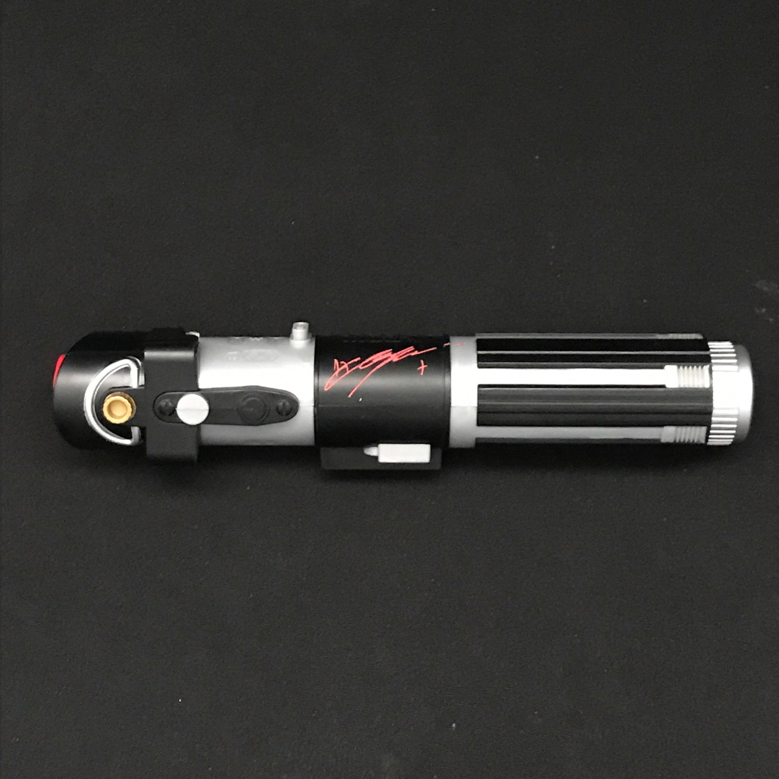HAYDEN CHRISTENSEN SIGNED LIGHTSABER - WWOC COA: Prices are in Canadian dollars