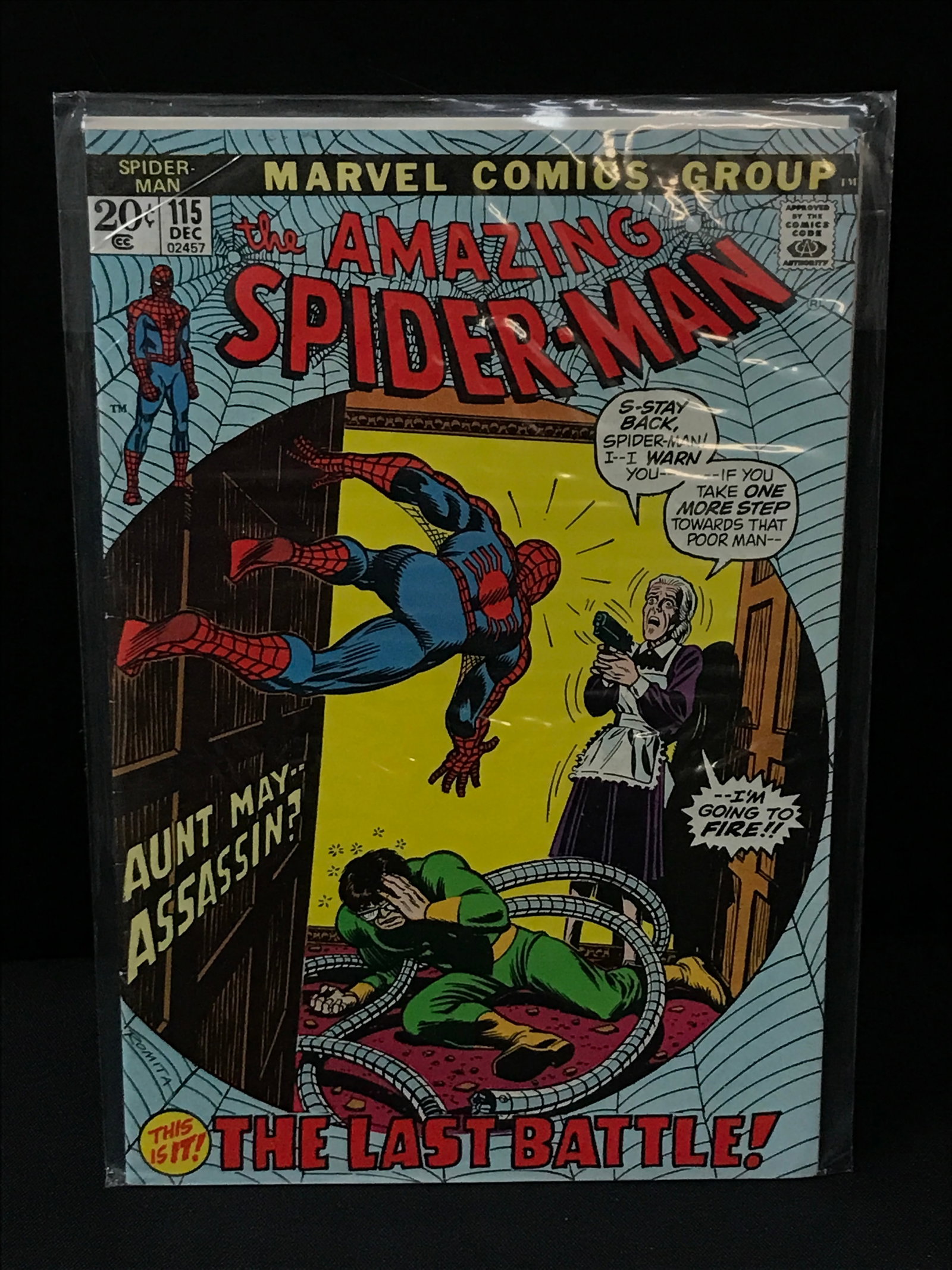 MARVEL COMICS THE AMAXING SPIDER-MAN NO.115: Prices are in Canadian dollars
