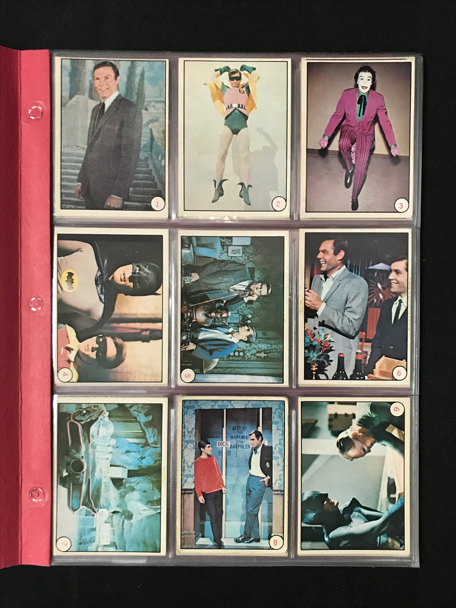 1966 TOPPS BATMAN BATLAFFS #1-55 TRADING CARDS (1 of 3)
