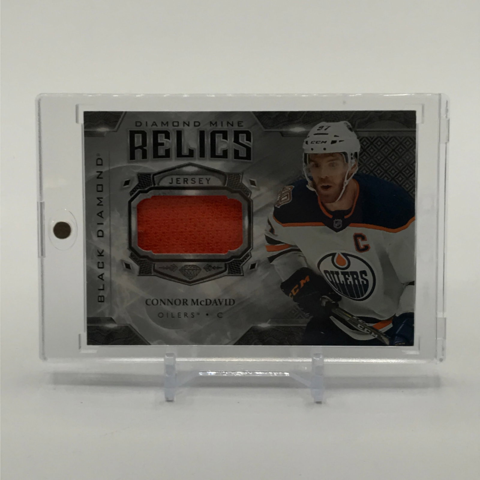 2019-20 UPPER DECK BLACK DIAMOND HOCKEY CONNOR MCDAVID RELICS PATCH TRADING CARD: Prices are in Canadian dollars