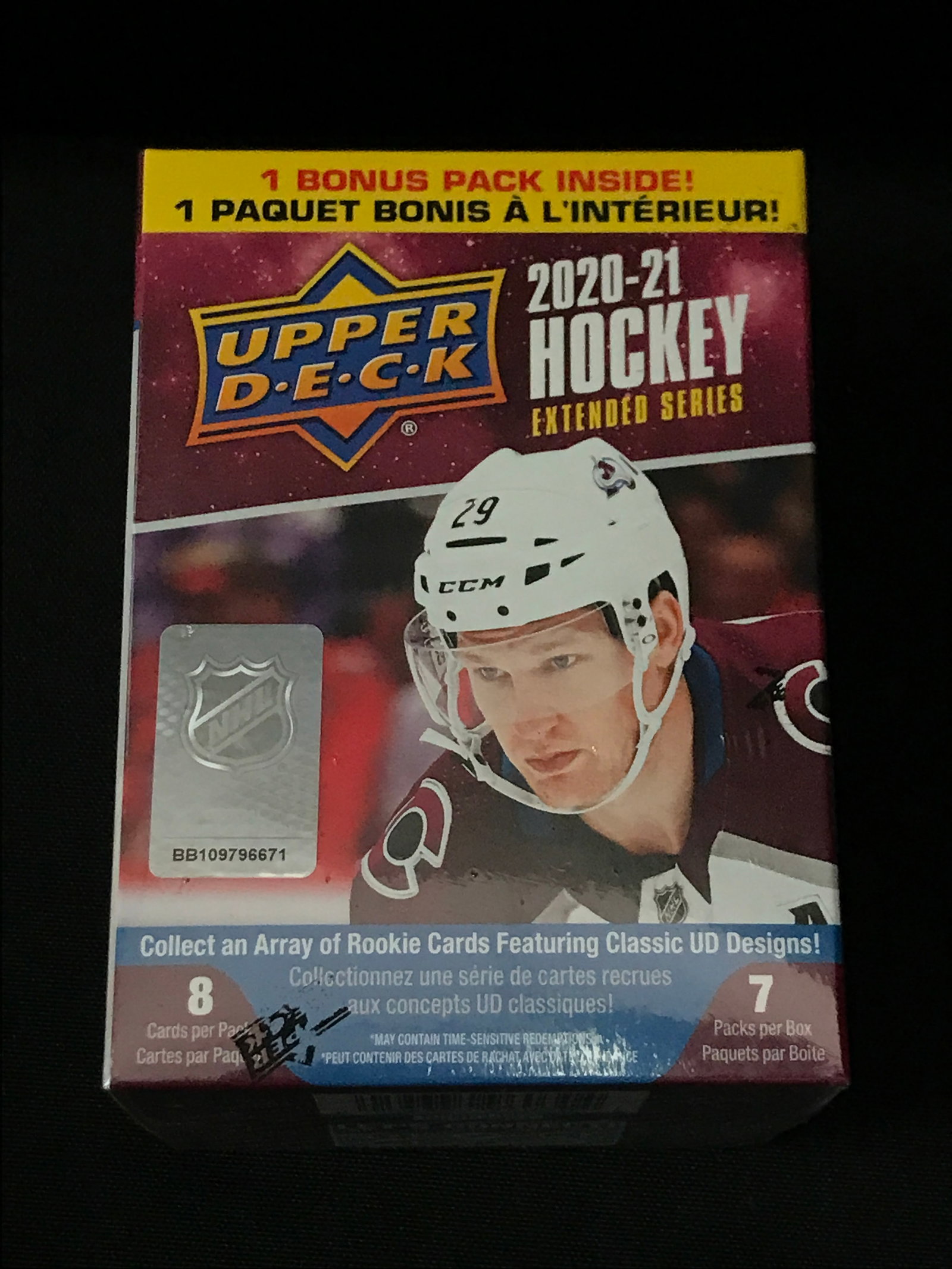 2020-21 UPPER DECK EXTENDED SEALED BLASTER BOX: Prices are in Canadian dollars