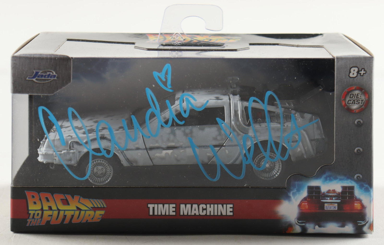 CLAUDIA WELLS SIGNED DELOREAN - BECKETT COA: Prices are in Canadian dollars