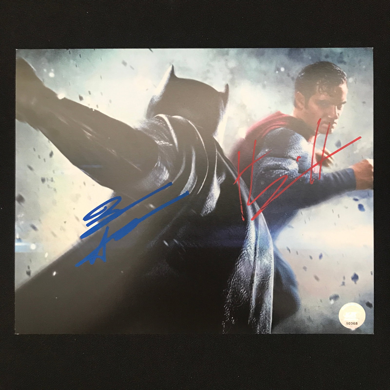 BEN AFFLECK AND HENRY CAVAILL DUAL SIGNED 8X10 - KB COA: Prices are in Canadian dollars