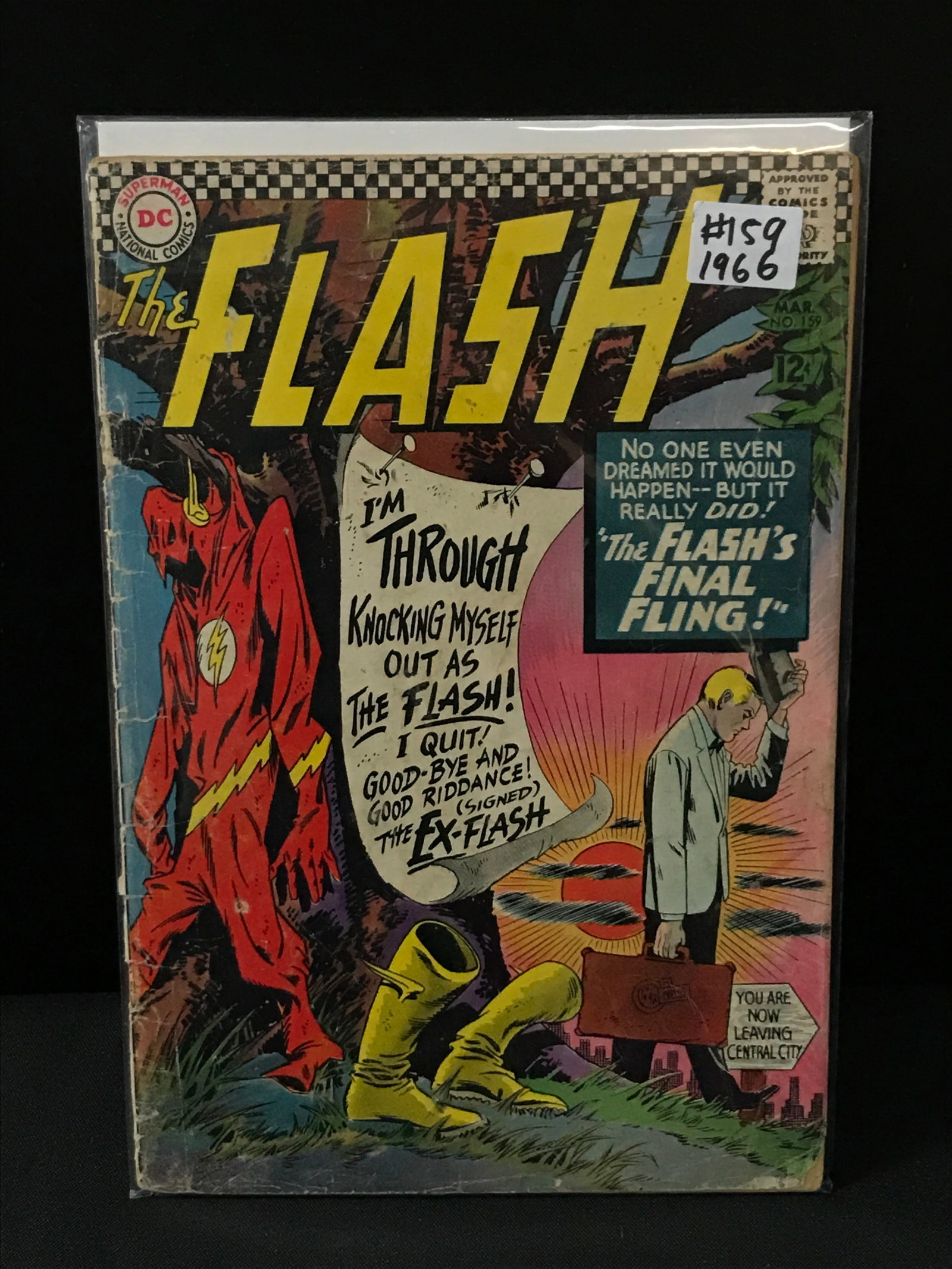 THE FLASH #159 (1966) - DC COMICS (1 of 1)