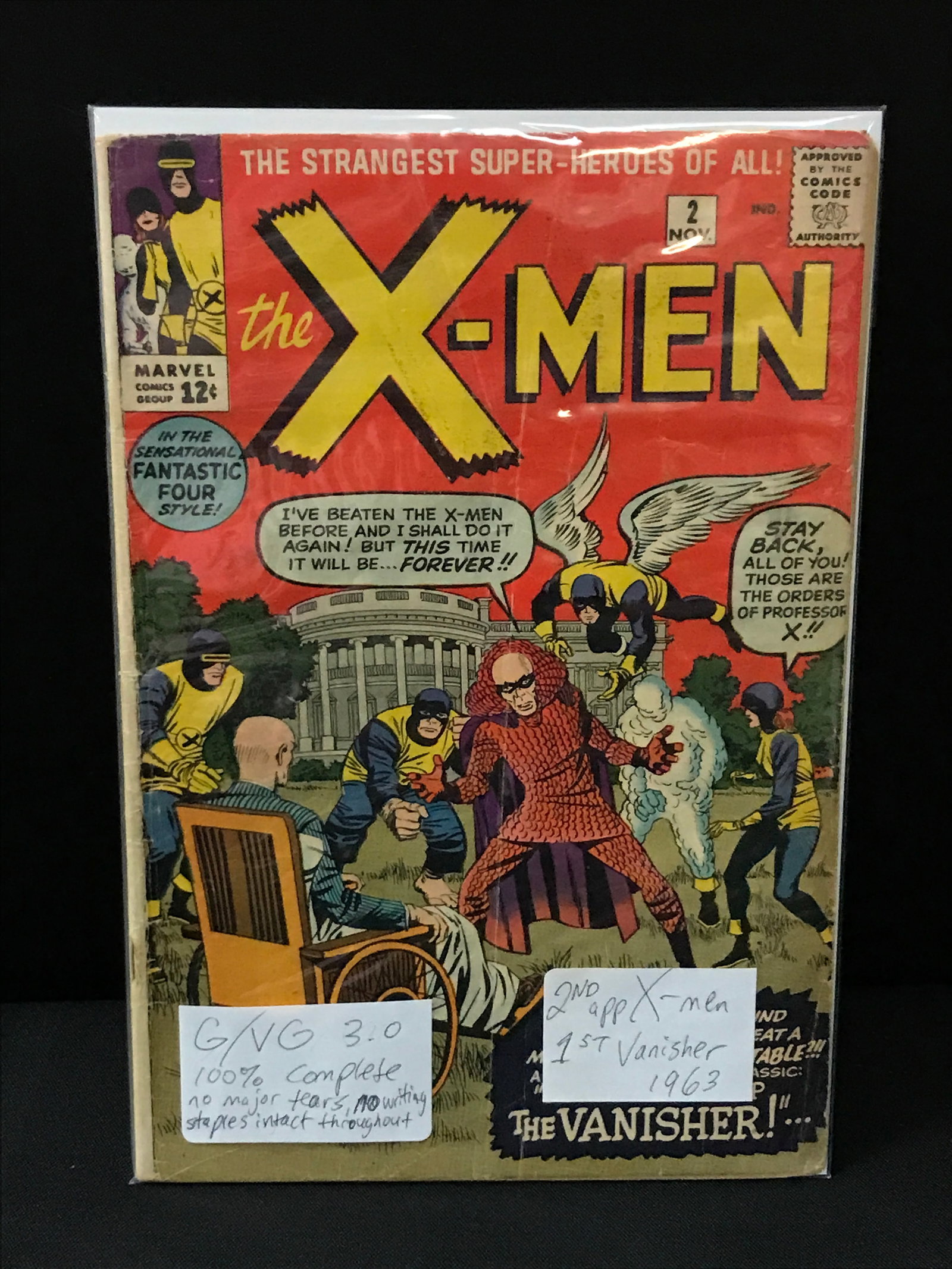 BIG KEY X-MEN NO.2 2ND APP OF X-MEN 1ST VANISHER (1963) - MARVEL COMICS: Prices are in Canadian dollars