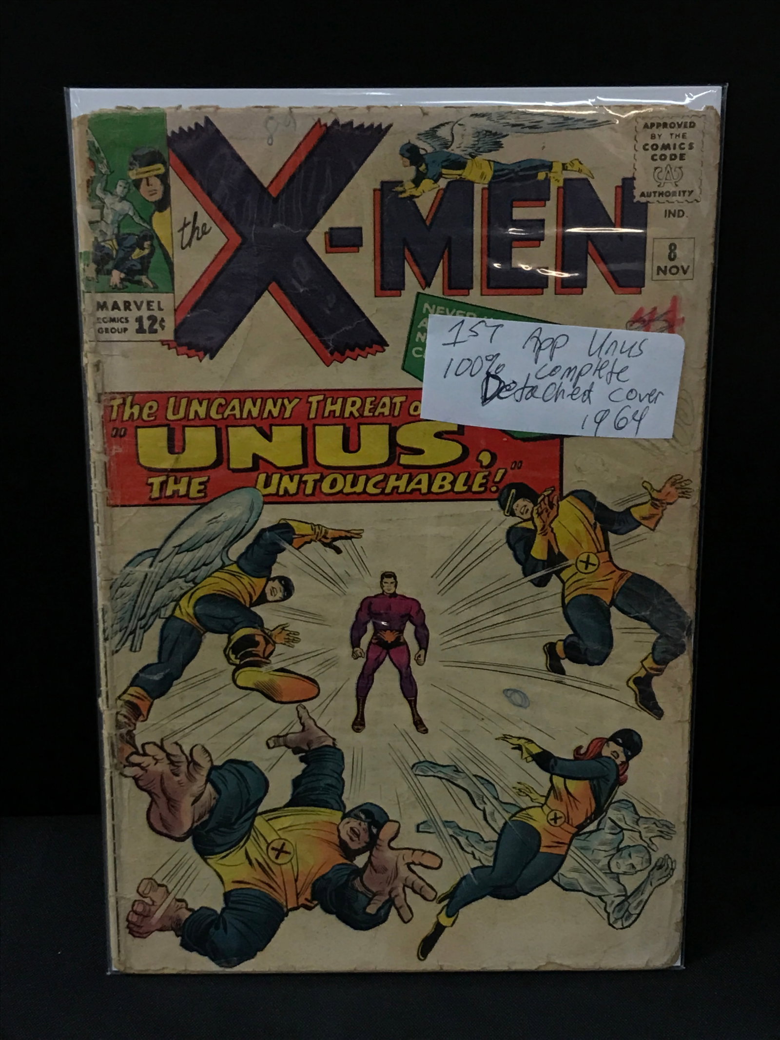 THE X-MEN #8 1ST APP UNUS (1964) - MARVEL COMICS: Prices are in Canadian dollars