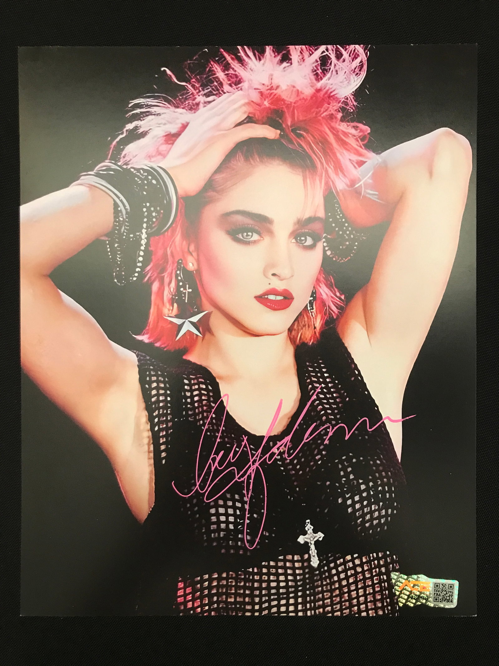 MADONNA SIGNED 8X10 - ACE COA (1 of 1)