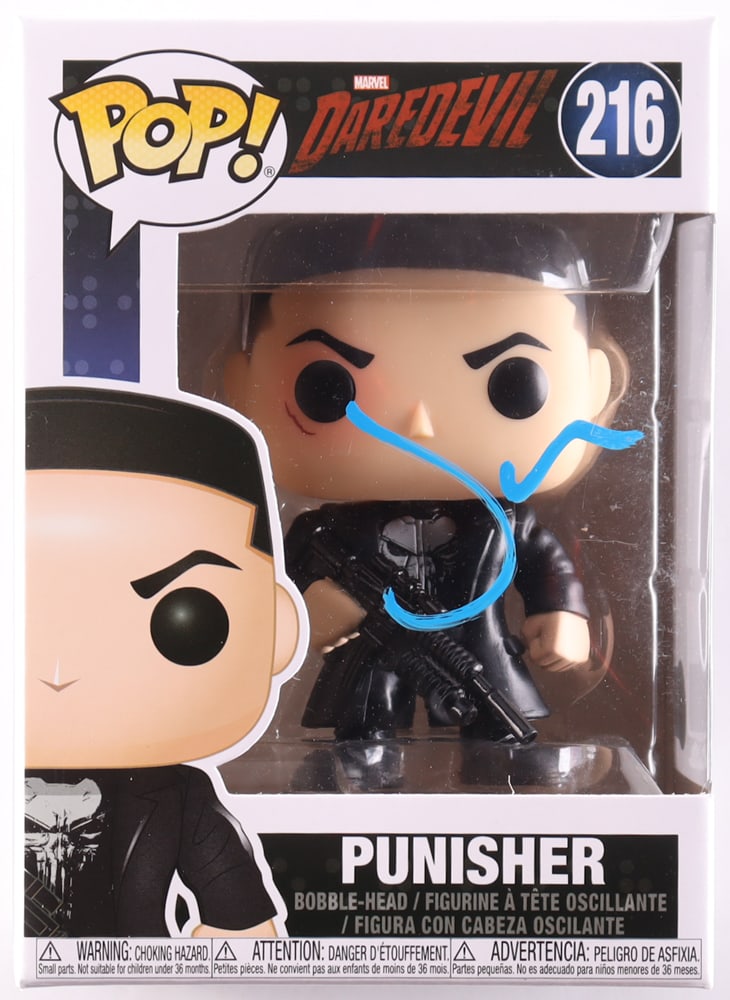 JON BERNTHAL SIGNED PUNISHER FUNKO POP - BECKETT COA (1 of 2)