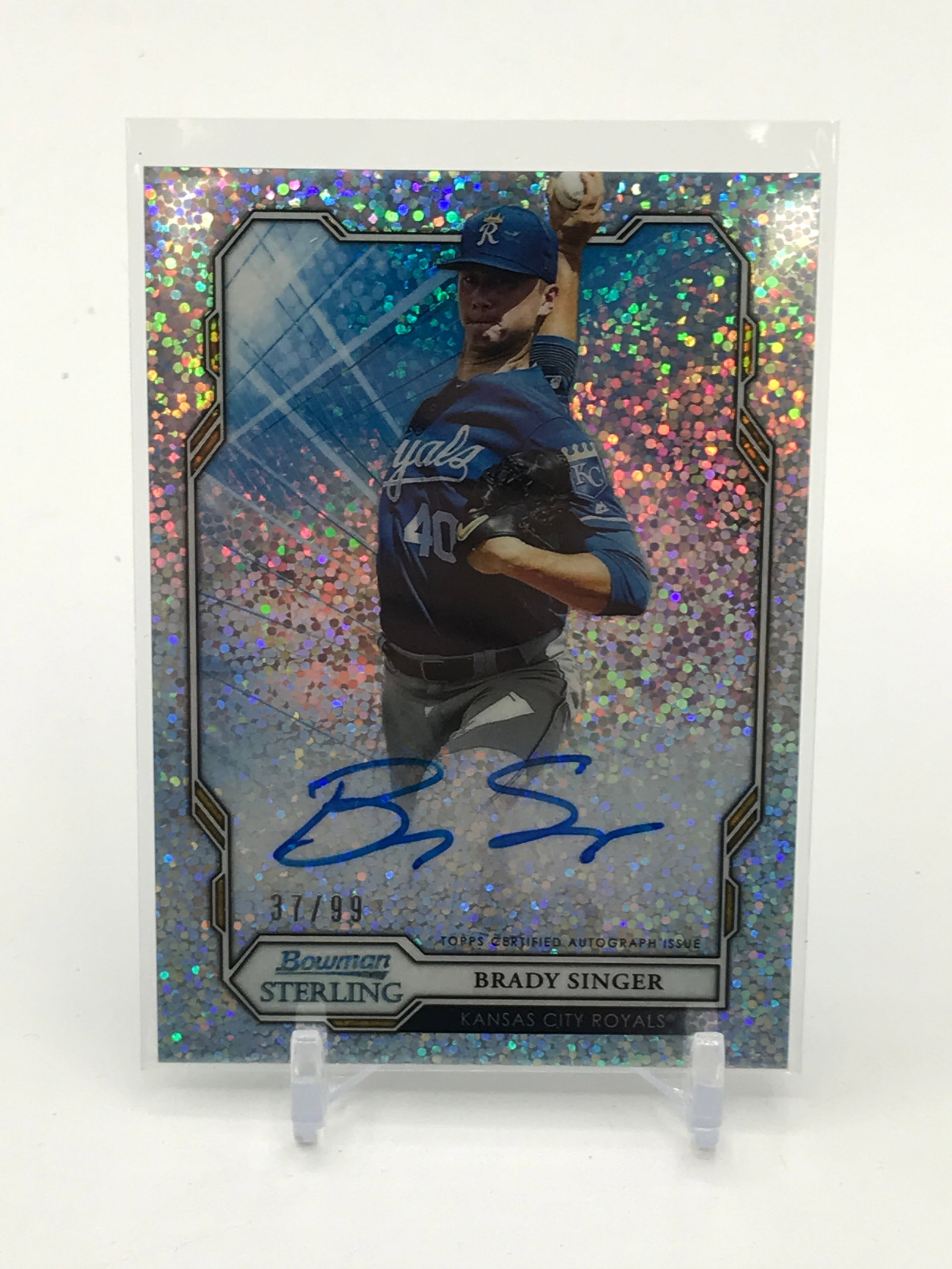 2019 TOPPS BOWMAN STERLING BRADY SINGER SIGNED TRADING CARD 37/99: Prices are in Canadian dollars