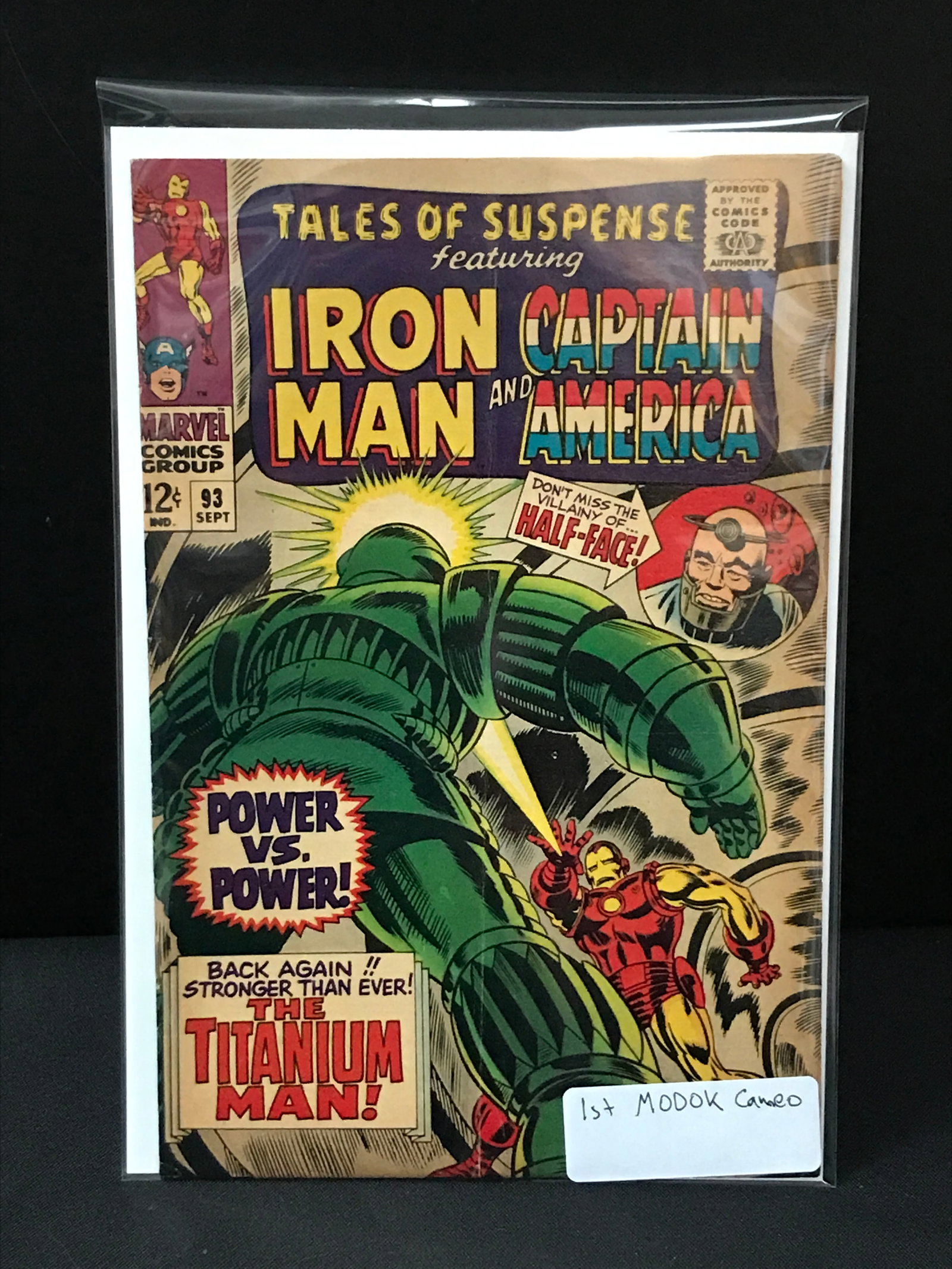 TALES OF SUSPENSE #93 1ST MODOK CAMEO - MARVEL COMICS: Prices are in Canadian dollars