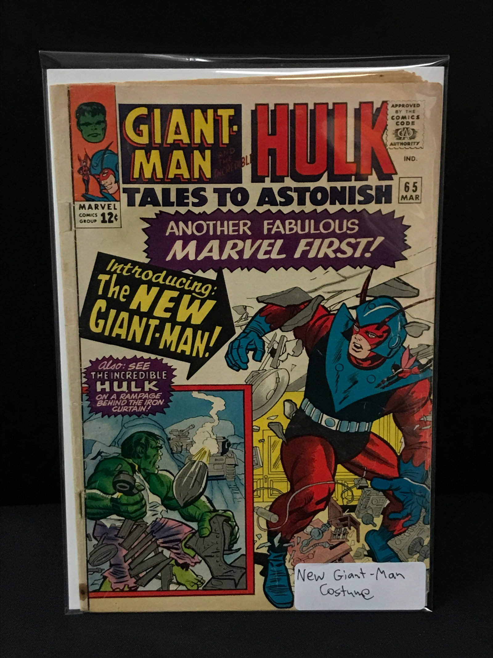 TALES TO ASTONISH #65 GIANT-MAN NEW COSTUME - MARVEL COMICS: Prices are in Canadian dollars