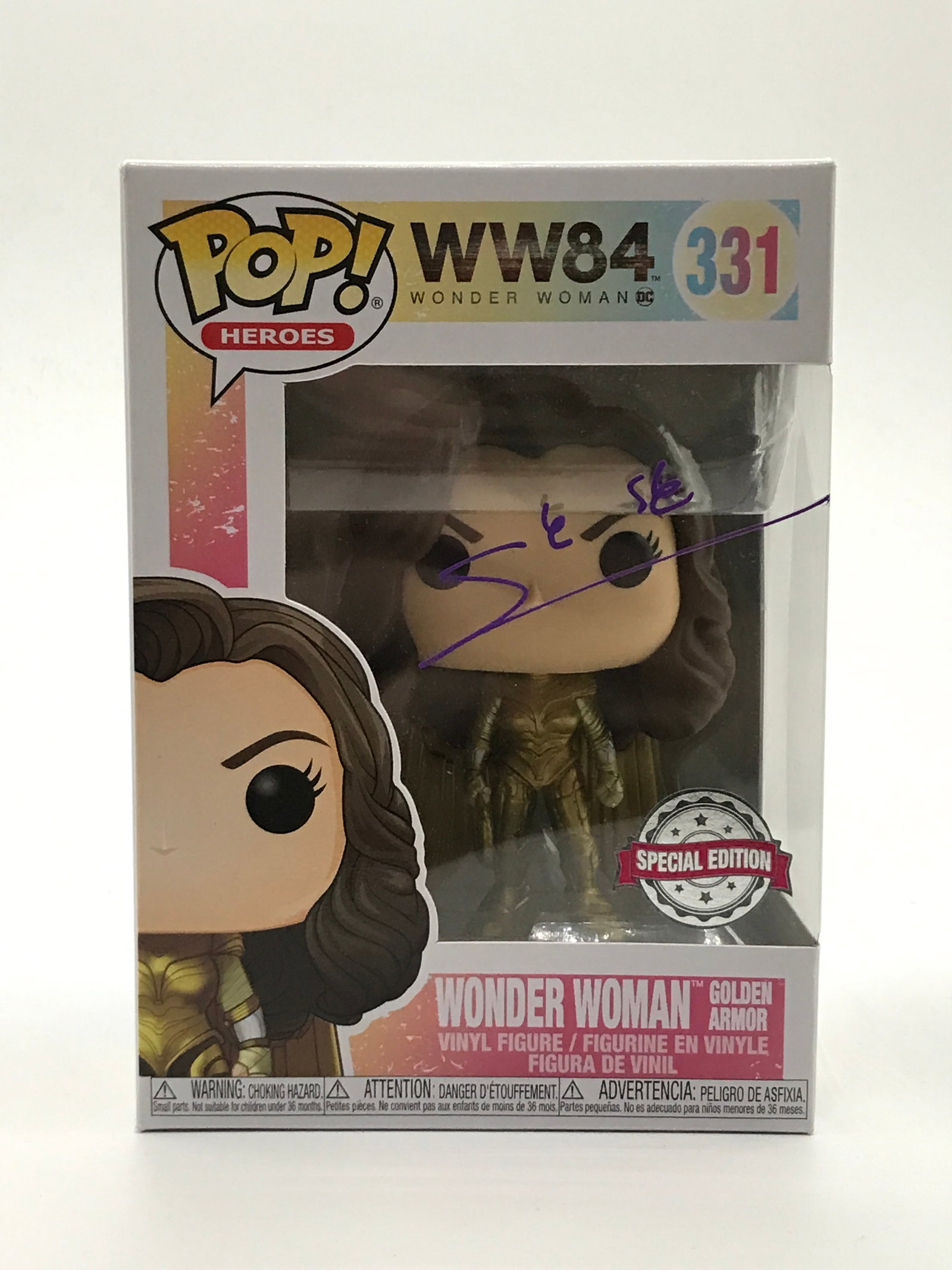 GAL GADOT SIGNED WONDER WOMAN FUNKO POP - KB COA (1 of 2)