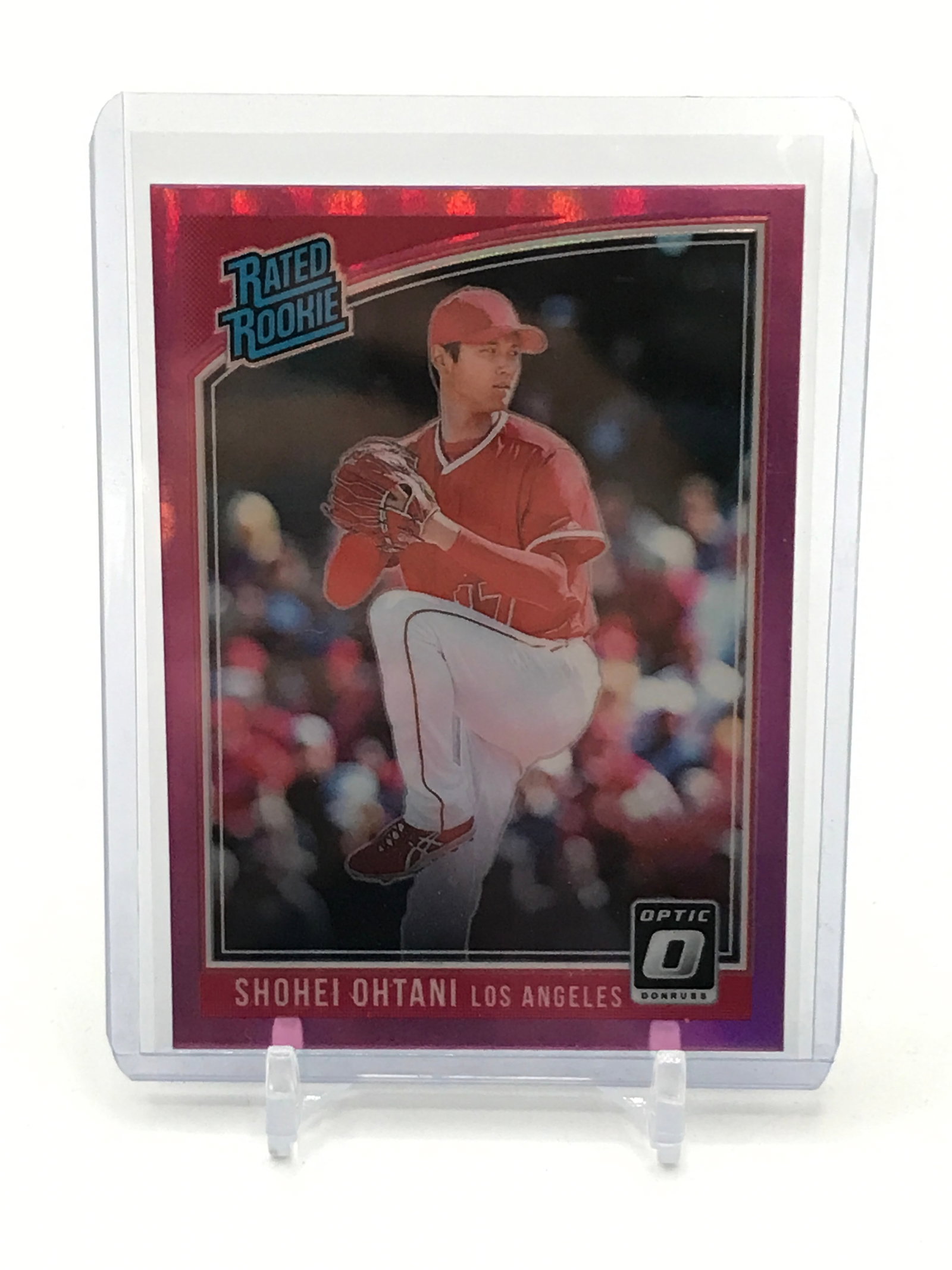 2018 PANINI DONRUSS OPTIC BASEBALL SHOHEI OHTANI RATED ROOKIES TRADING CARD: Prices are in Canadian dollars