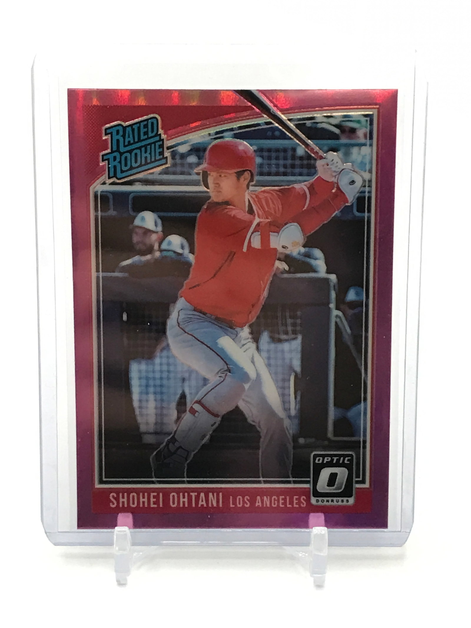 2018 PANINI DONRUSS OPTIC BASEBALL SHOHEI OHTANI RATED ROOKIES TRADING CARD: Prices are in Canadian dollars