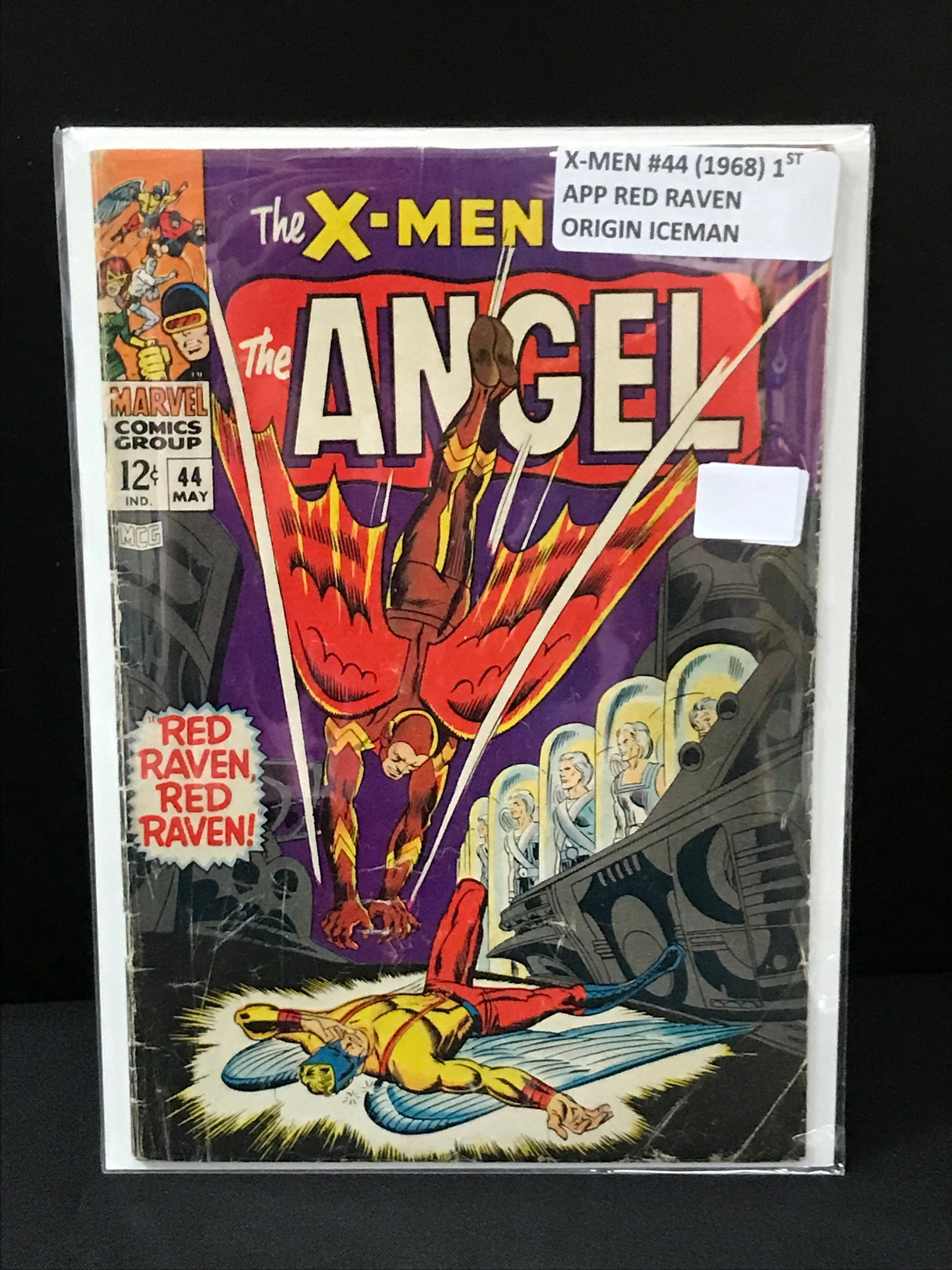 X-MEN #44 (1968) 1ST APP RED RAVEN - MARVEL COMICS (1 of 1)