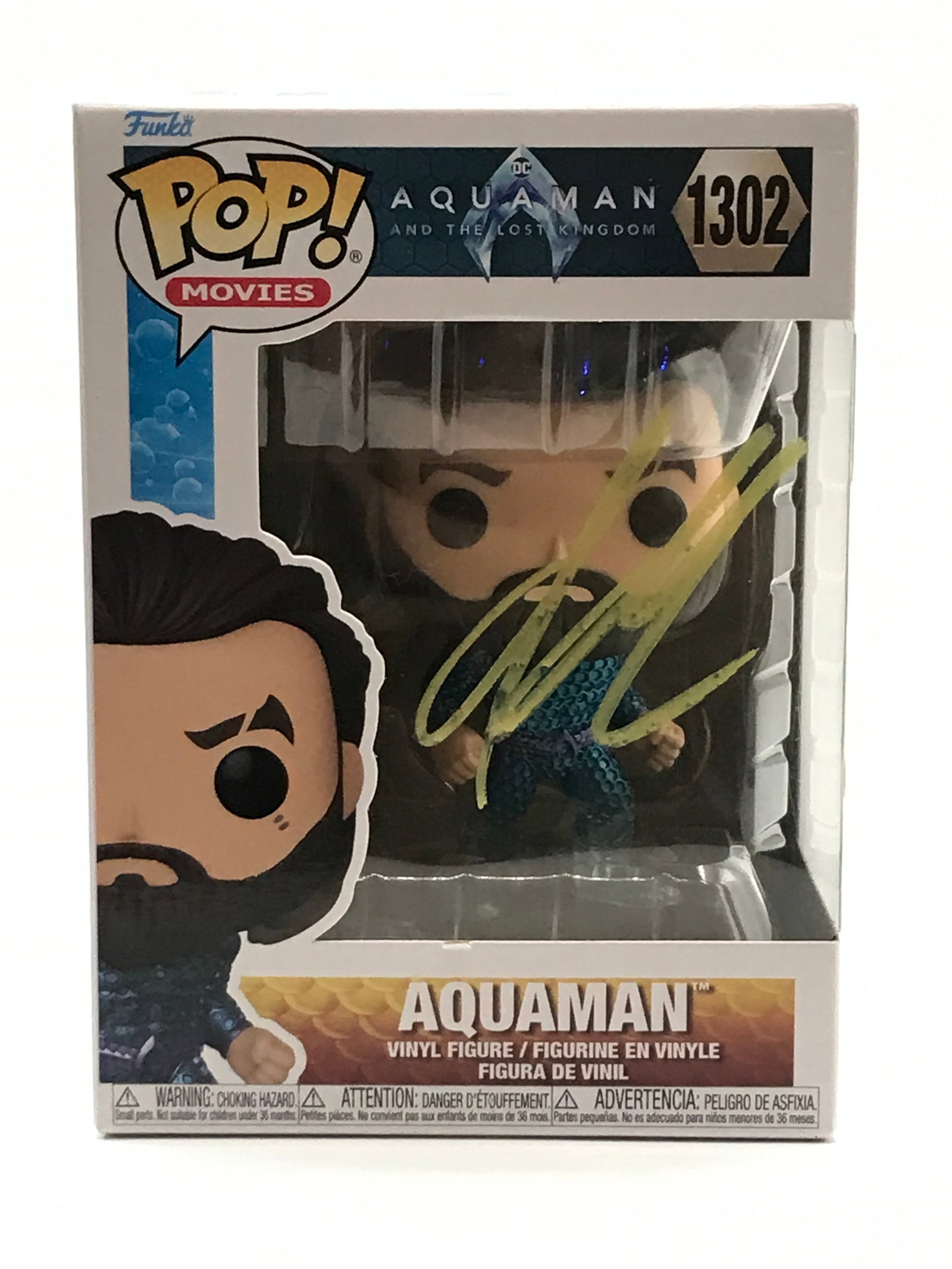 JASON MAMOA SIGNED AQUAMAN FUNKO POP - KB COA: Prices are in Canadian dollars