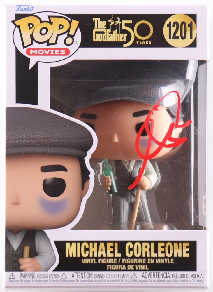 AL PACINO SIGNED MICHAEL CORLEONE FUNKO POP - PSA COA: Prices are in Canadian dollars